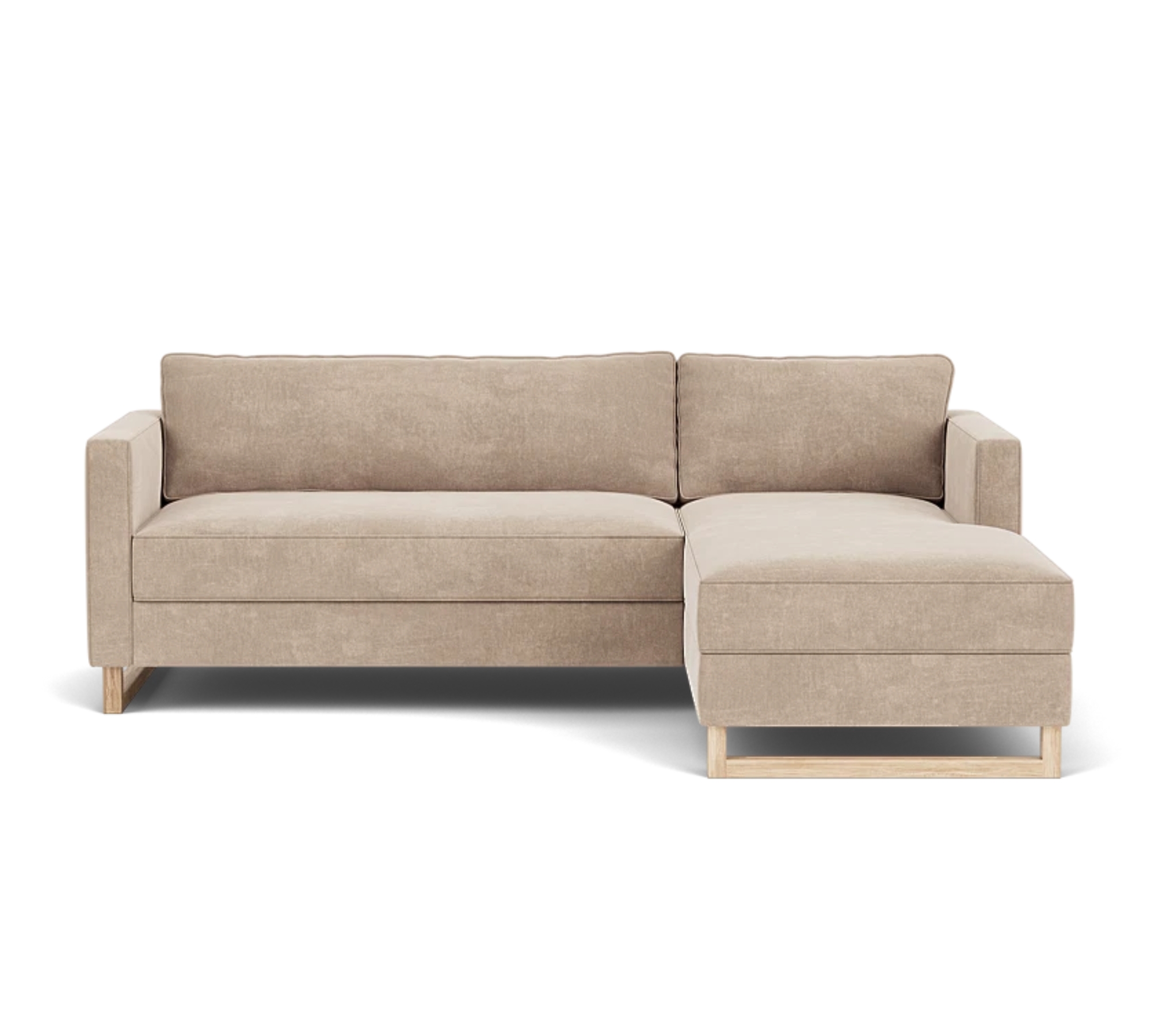 Madison sofa bed chaise lounge right Danny Cream