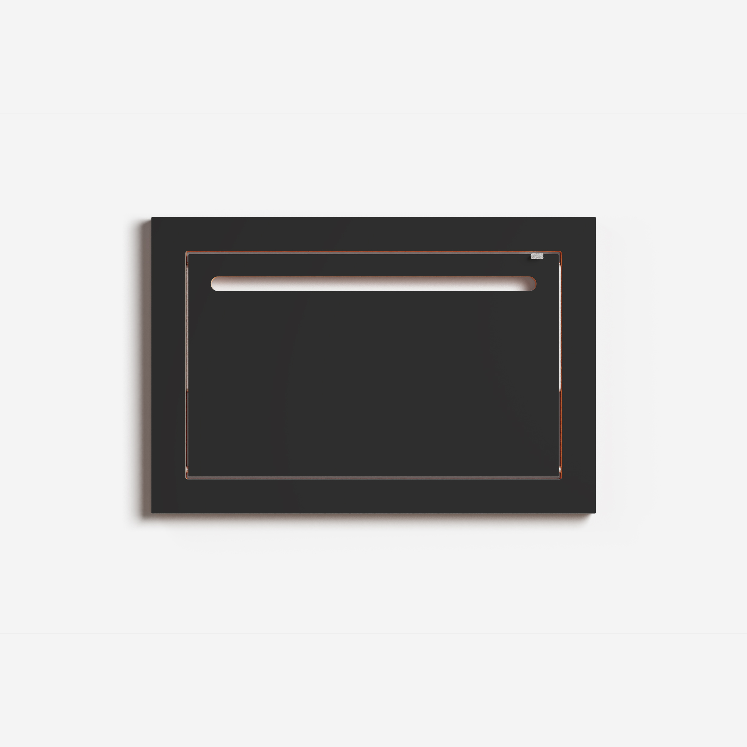 Fläpps Kleiderstange Hängrail Schwarz 60 x 40cm