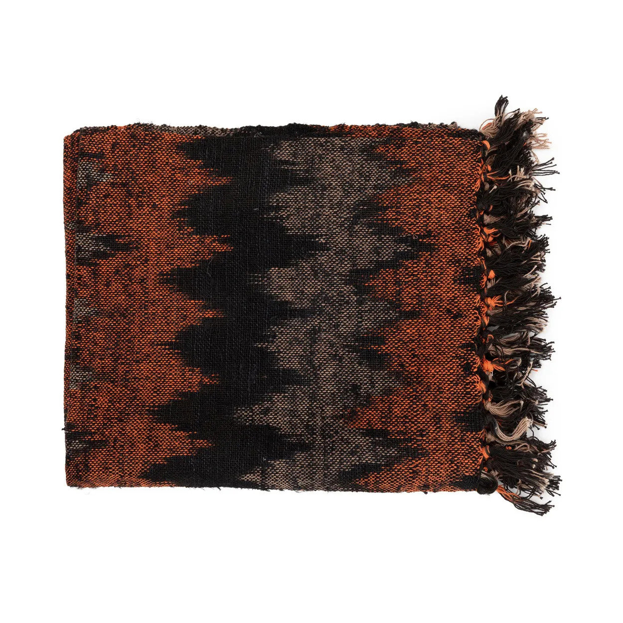 S'il vous plaît Tagesdecke Schwarz Orange
