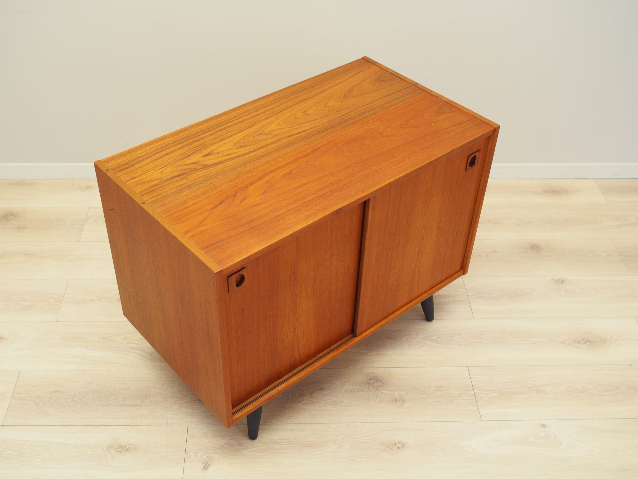 Vintage Schrank Teakholz Braun 1970er Jahre