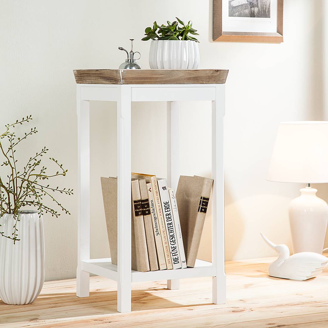 Beach House N0.01 Side Table White