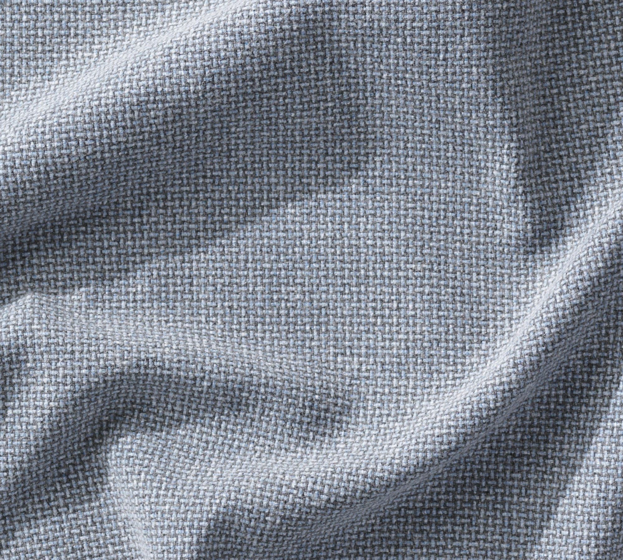 Nawabari Sofa 2-Sitzer Blend-Stoff Hellblau