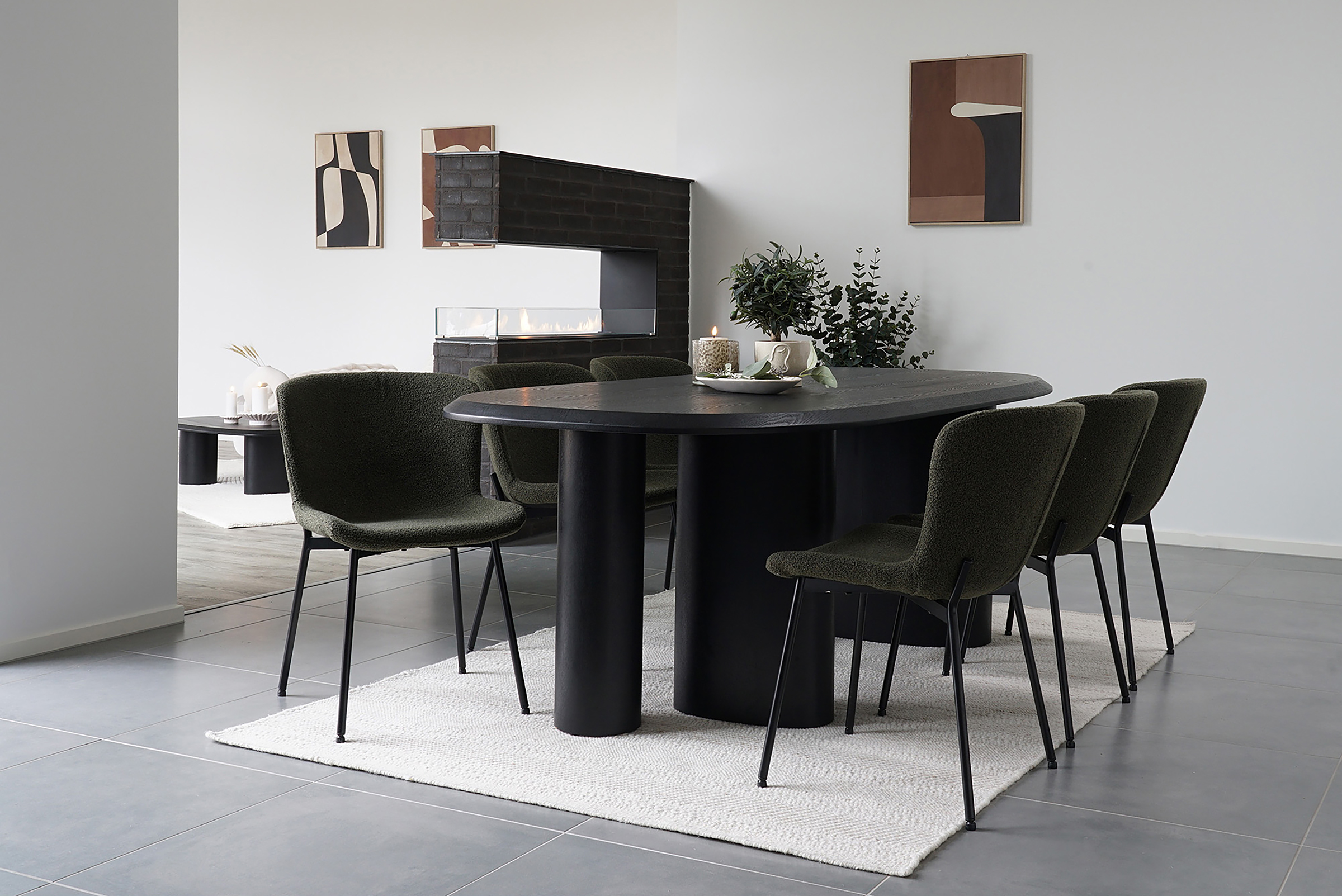 Candle holder Mbean Brown