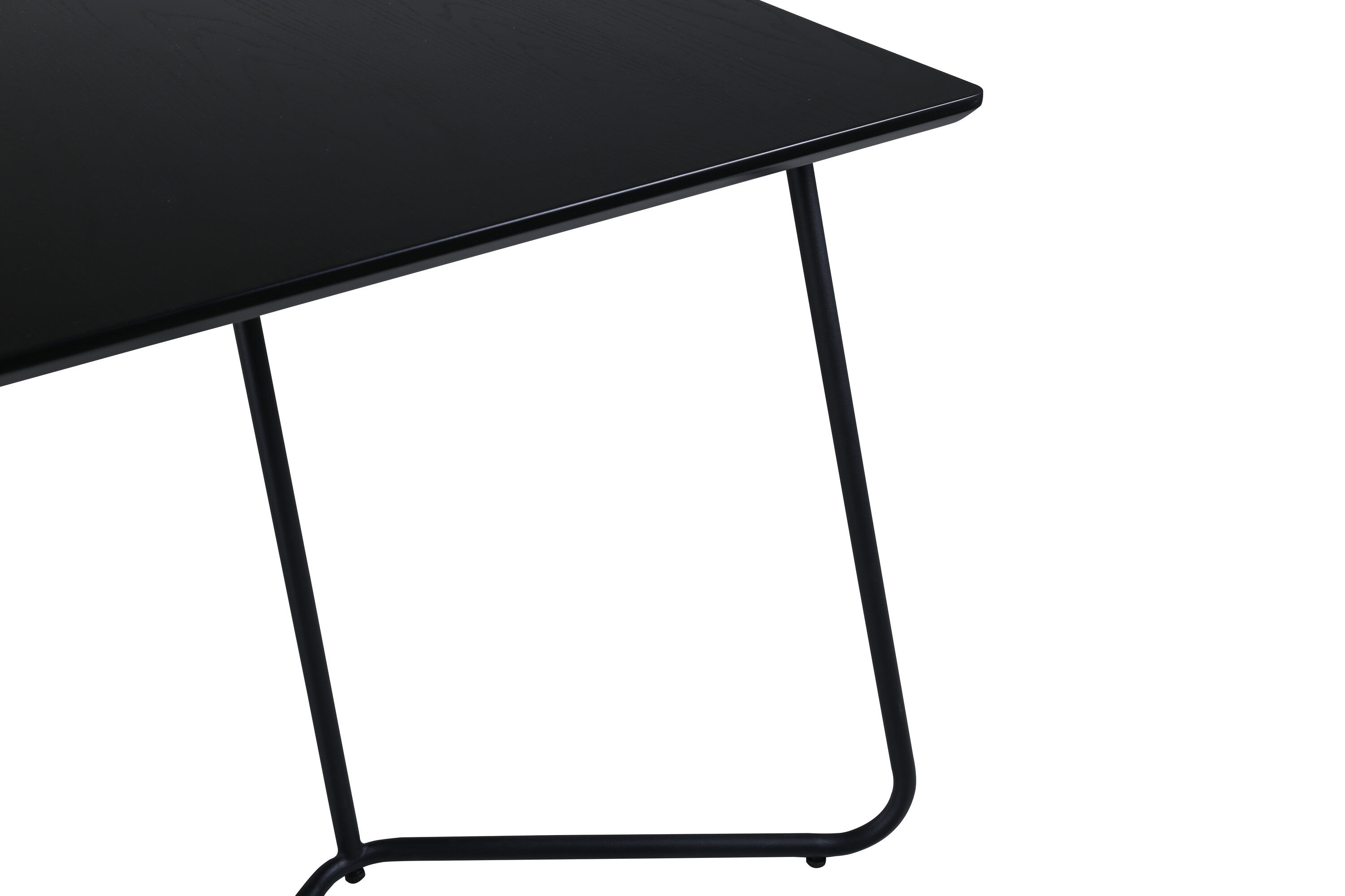 Petra Dining Table Black Black Veneer