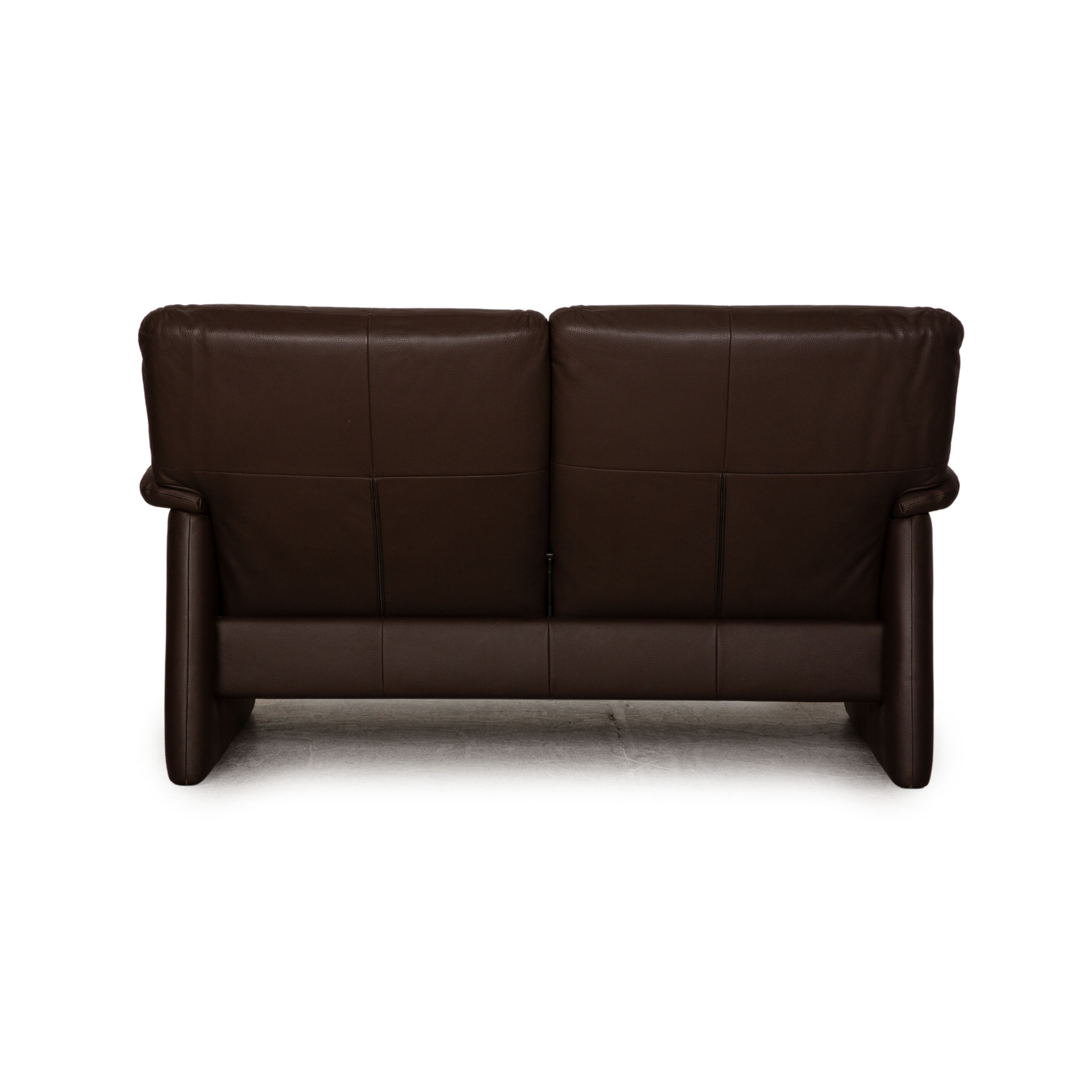 Sofa 2-Sitzer Leder Braun