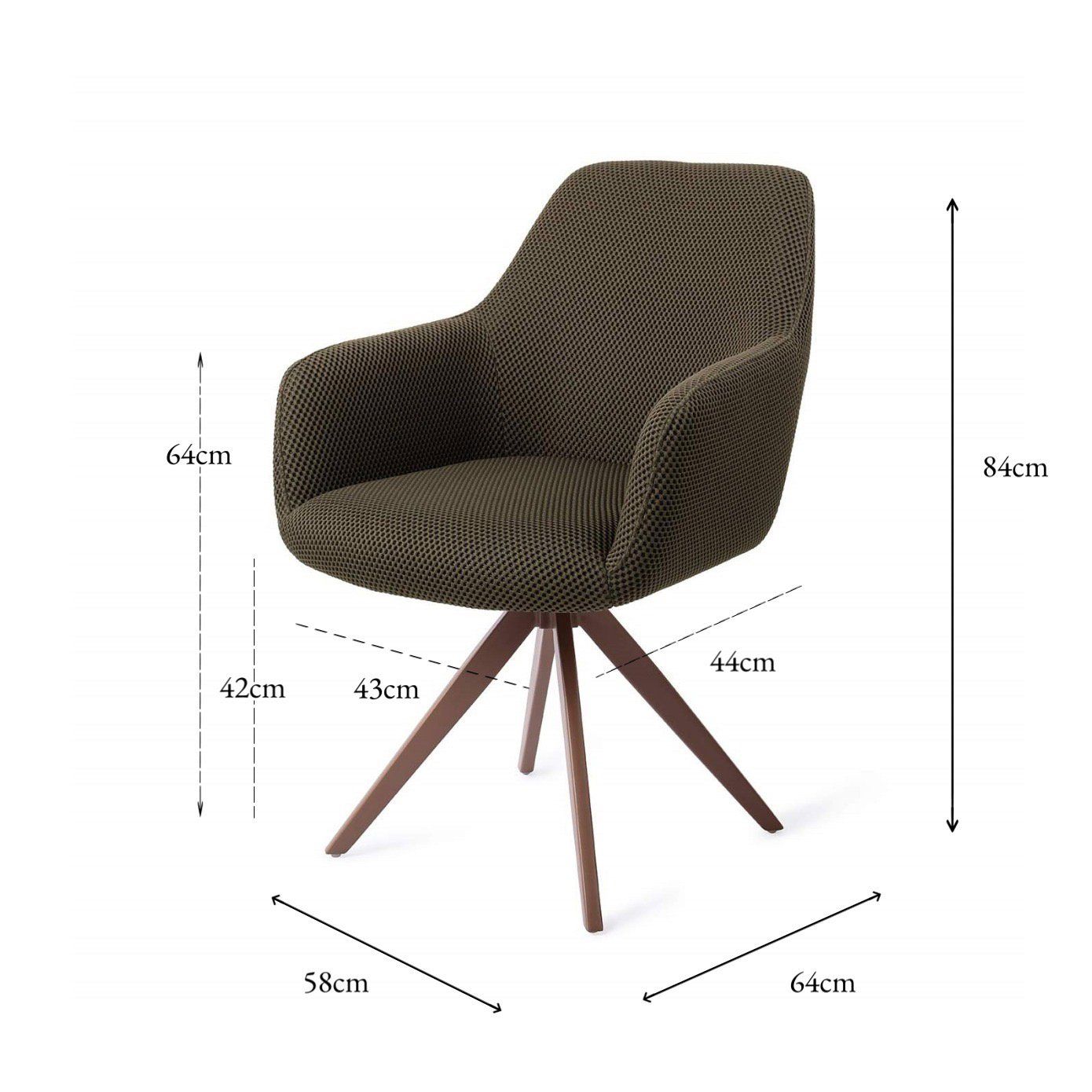 Hiroo Esszimmerstuhl Jungle Jewel