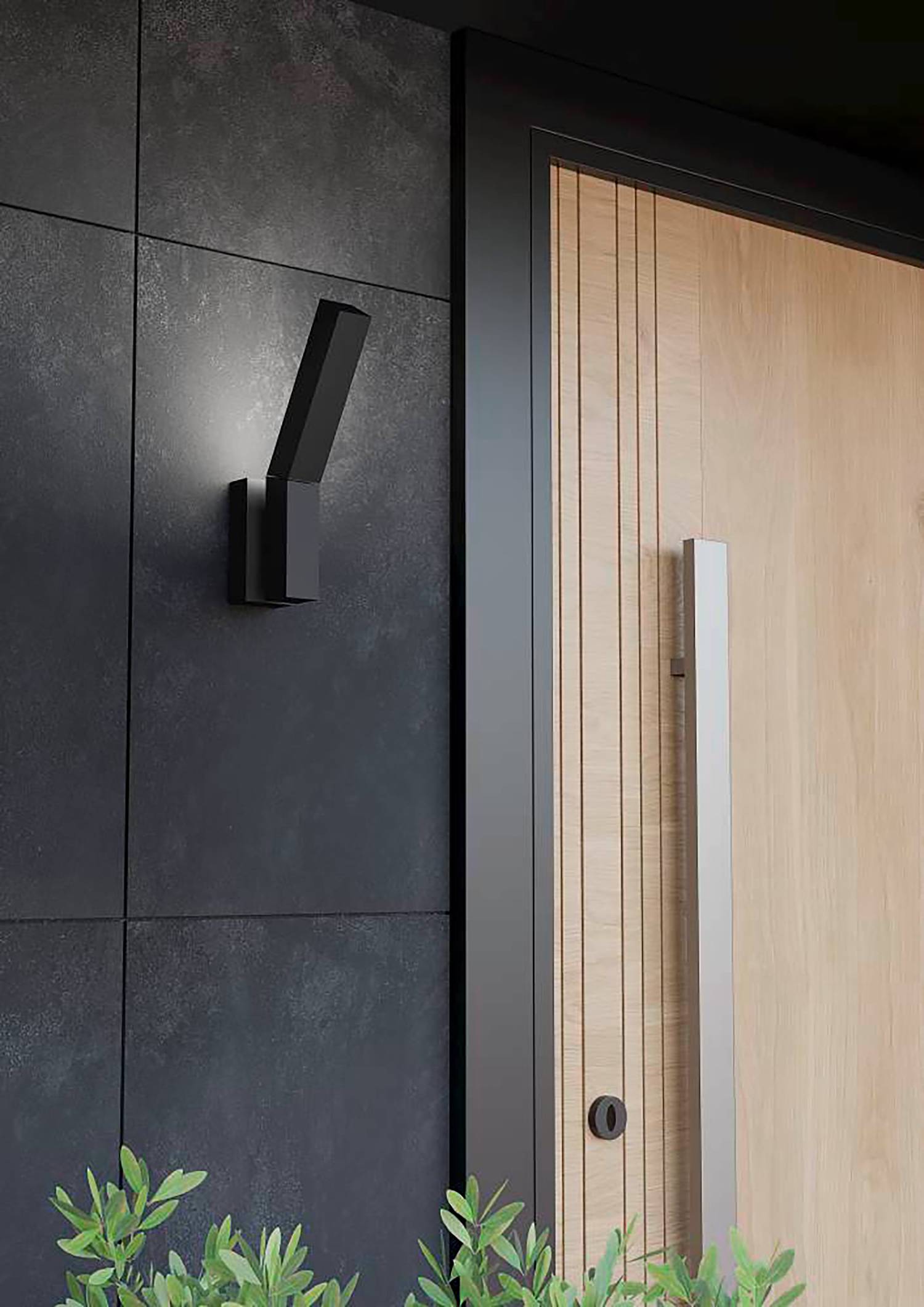 Ugento LED-Wandleuchte Stahl Kunststoff 2-flammig