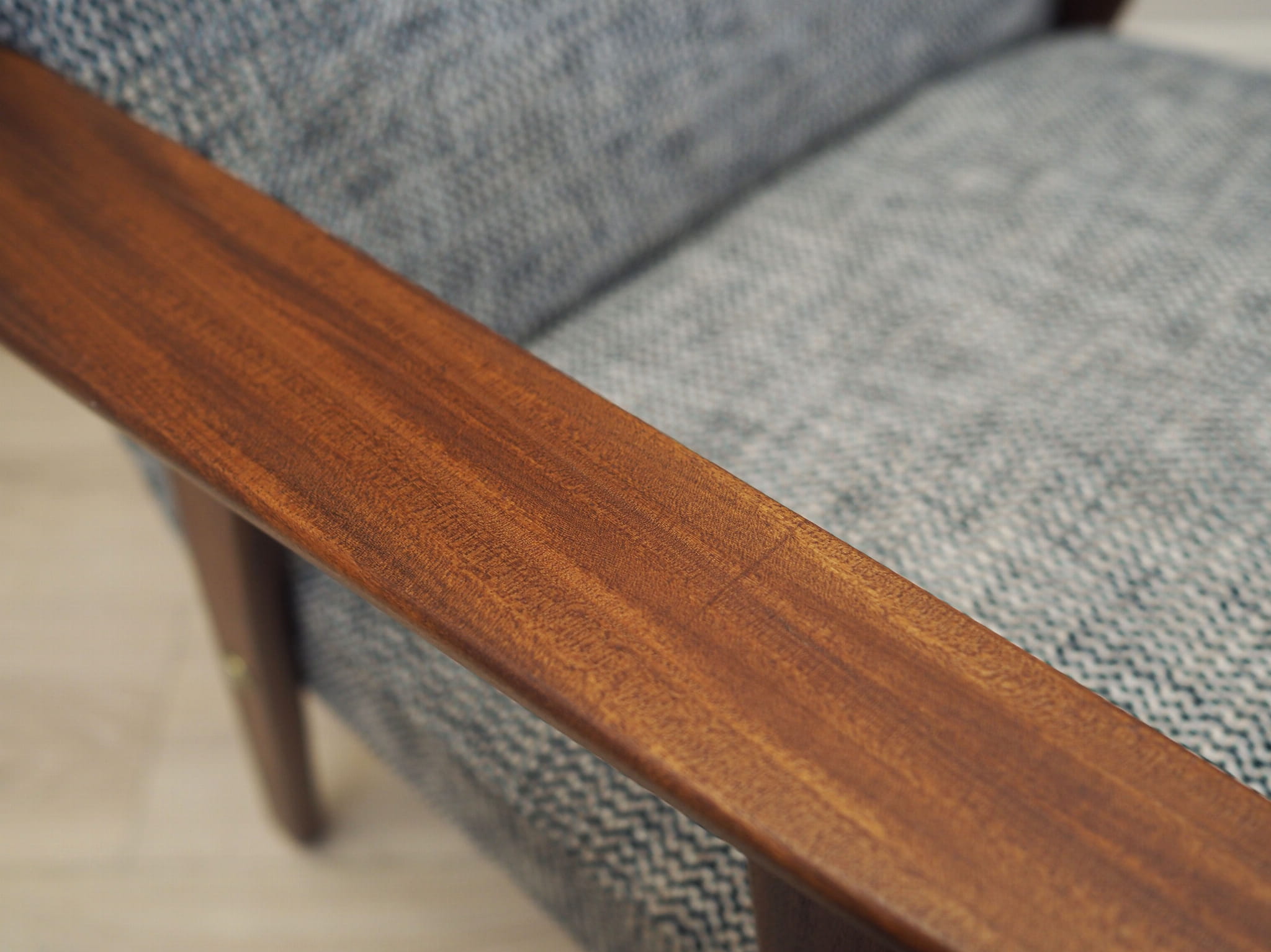 Mahogany Sessel 1960 Jahre