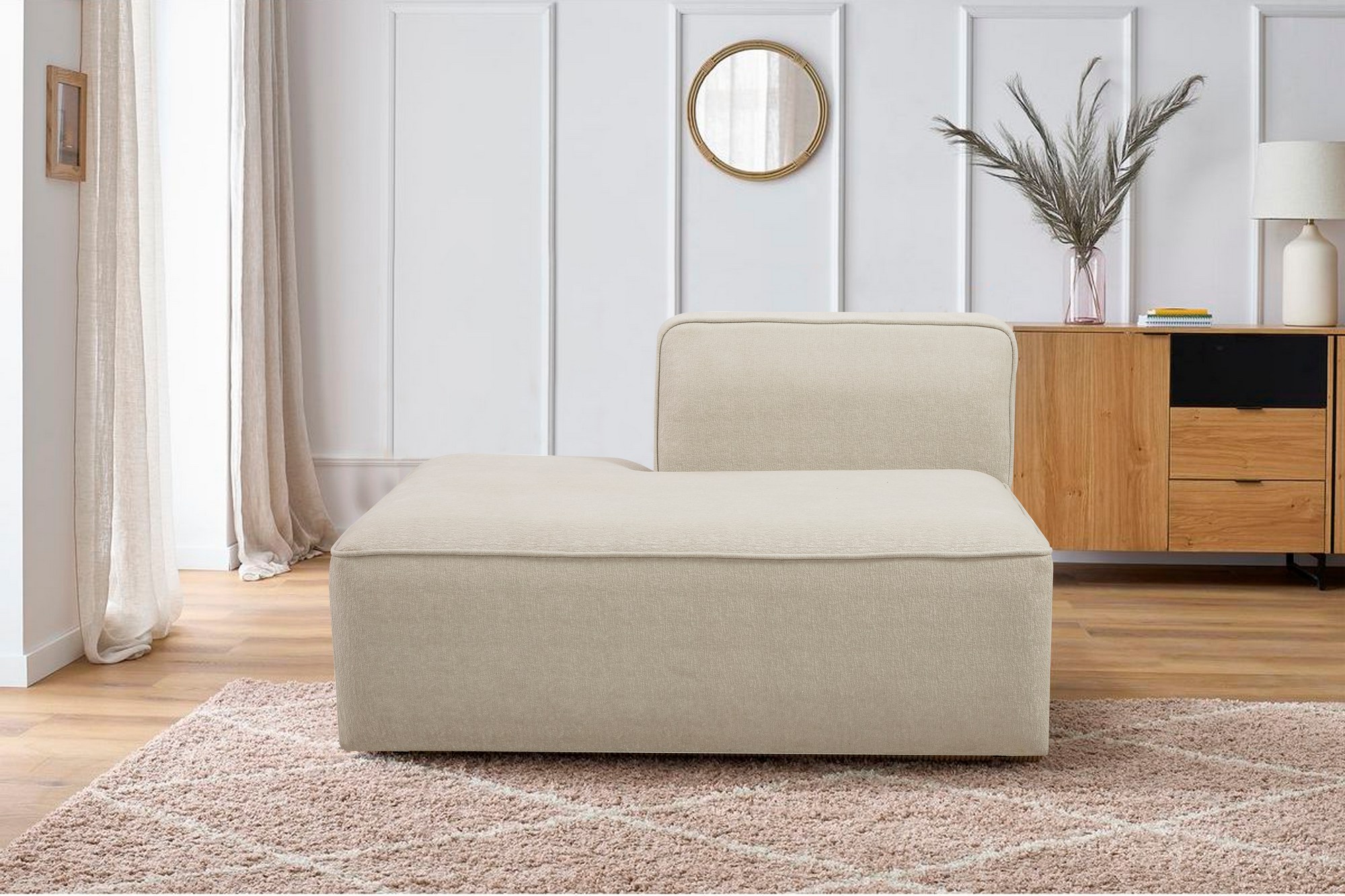 More M Sofa 1-Sitzer Creme