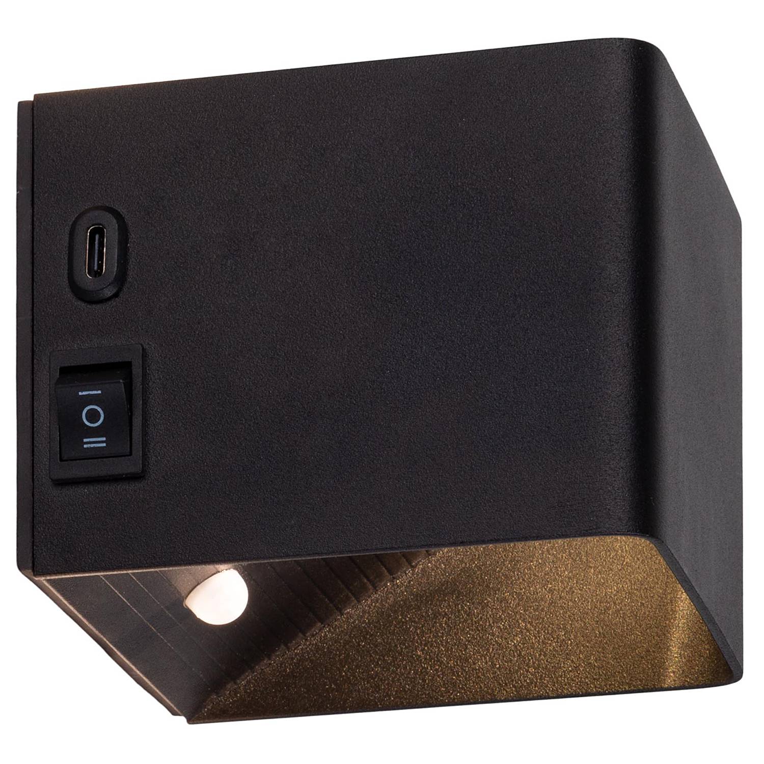 Cube Wall Light Iron 1-light