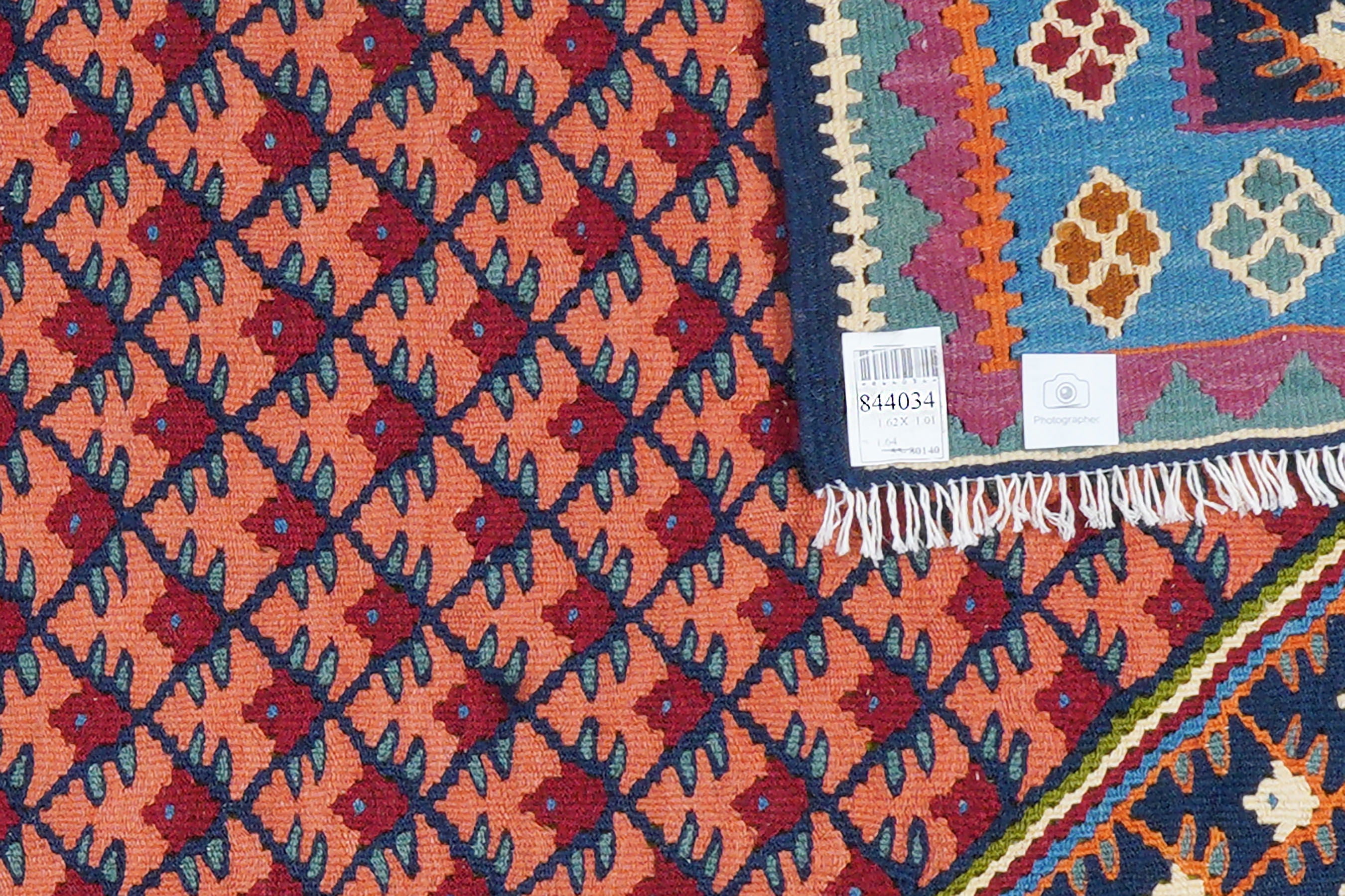 Kilim Senneh Teppich Mehrfarbig
