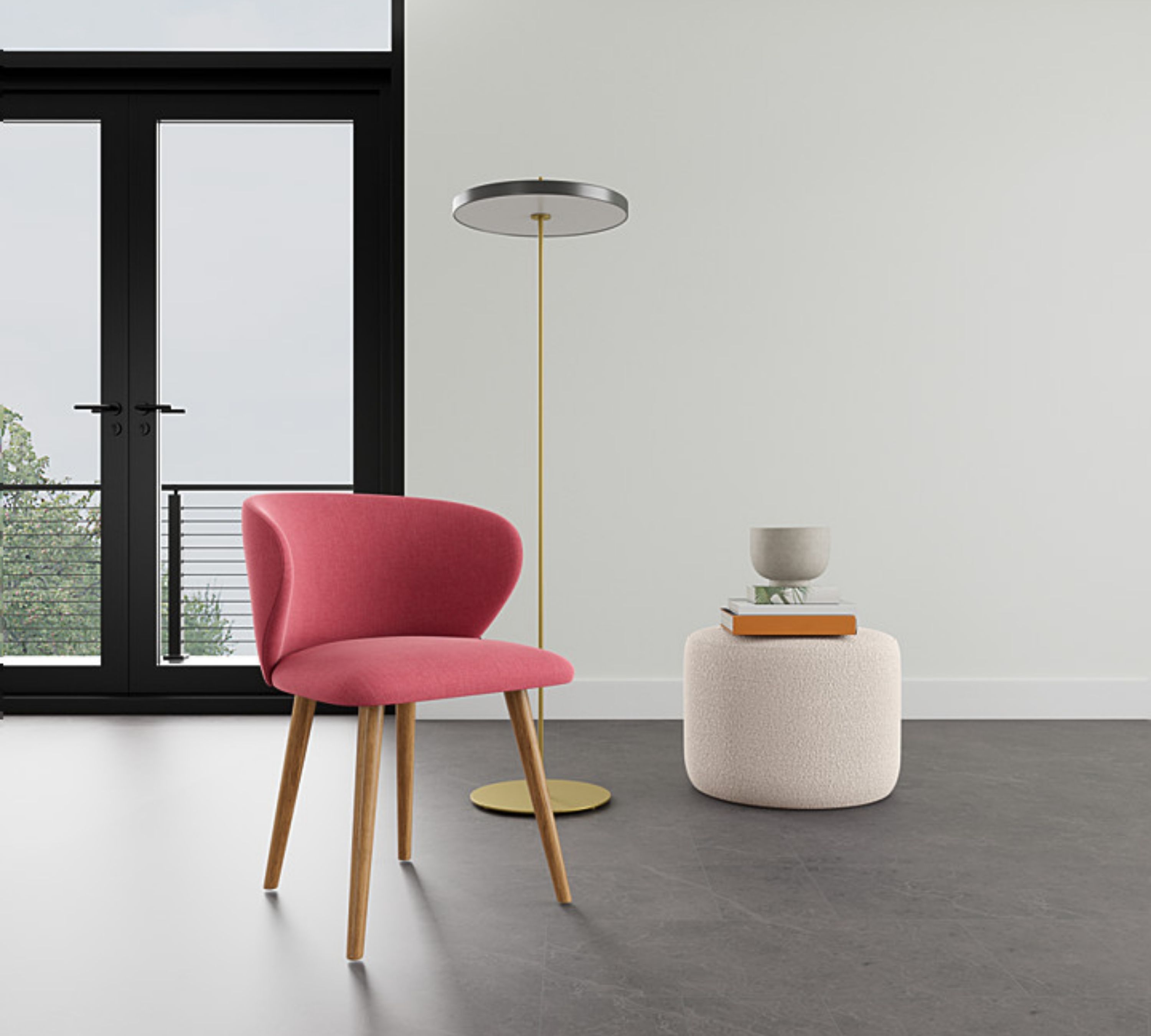 Ellie Esszimmerstuhl Firenze Bubble Gum