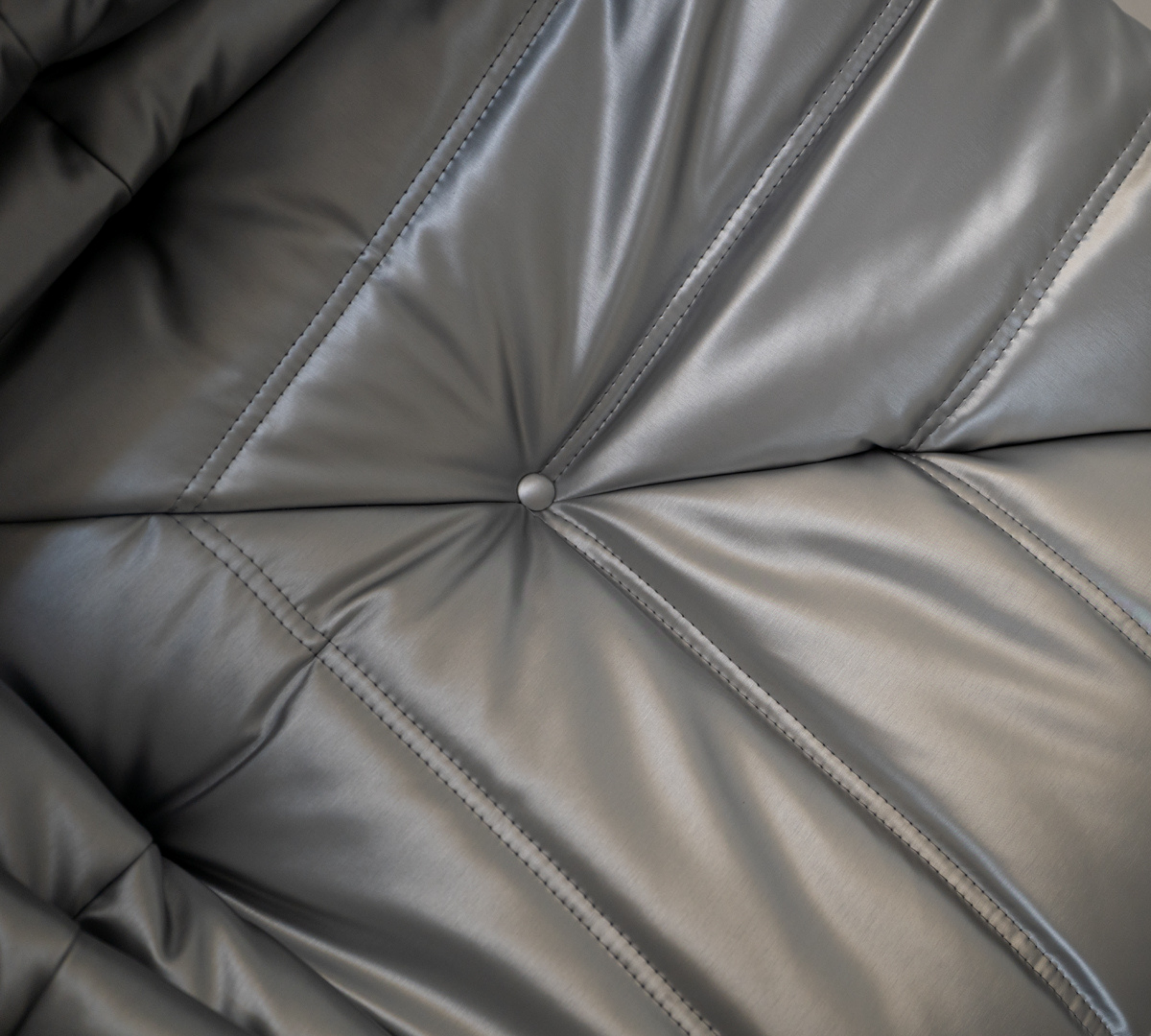 Togo Corner Sofa Pull-Up Leather Peach Brown