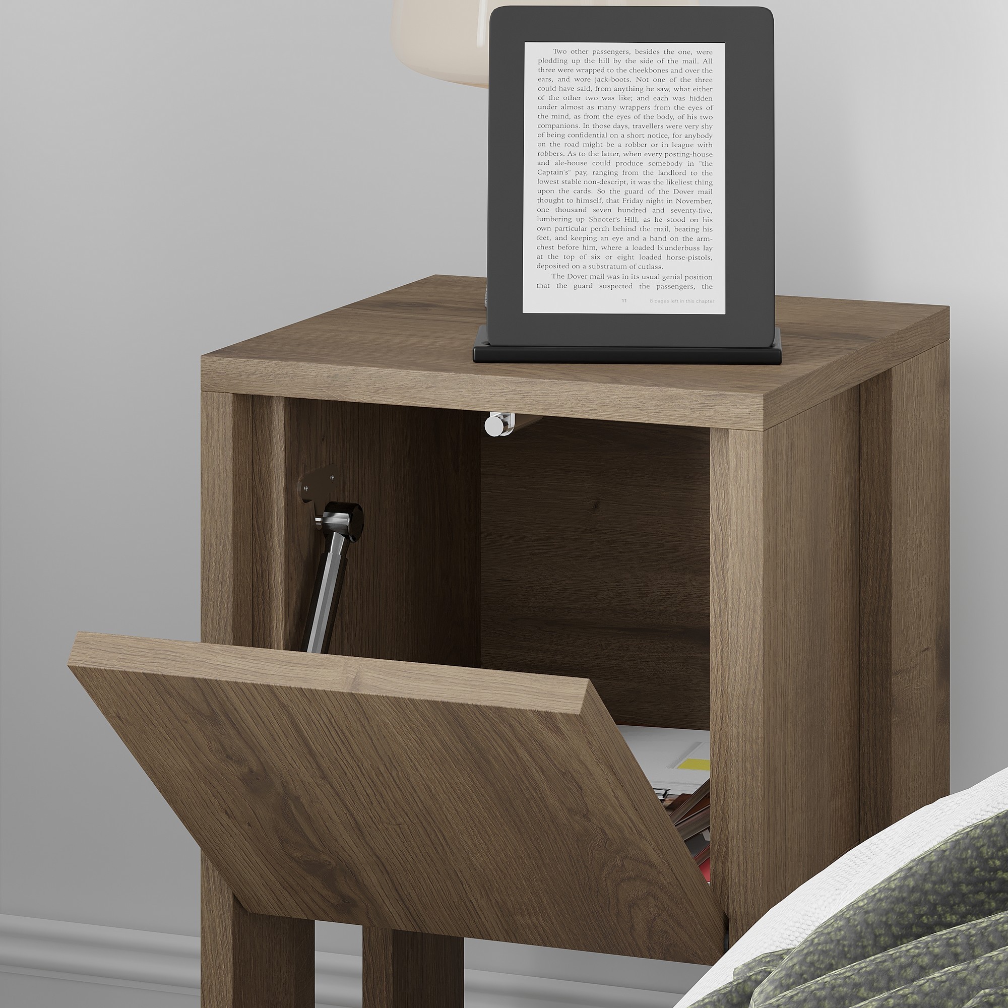 Ema Nightstand Brown