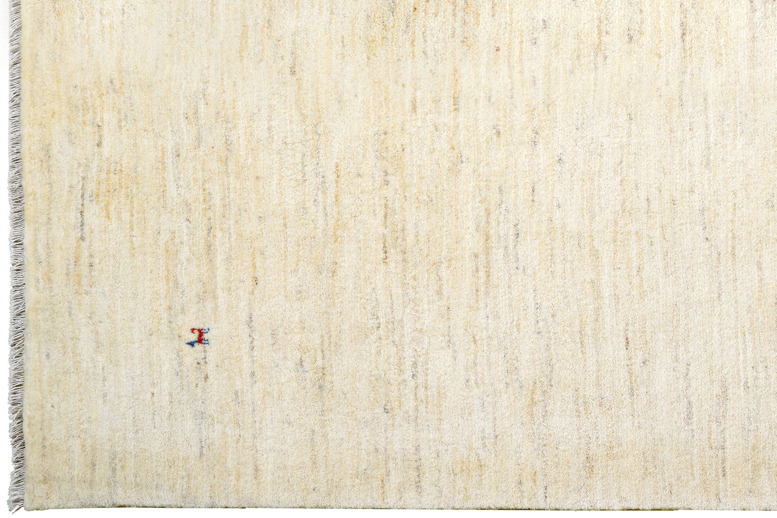 Rizbaf Gabbeh-Teppich Wolle Beige