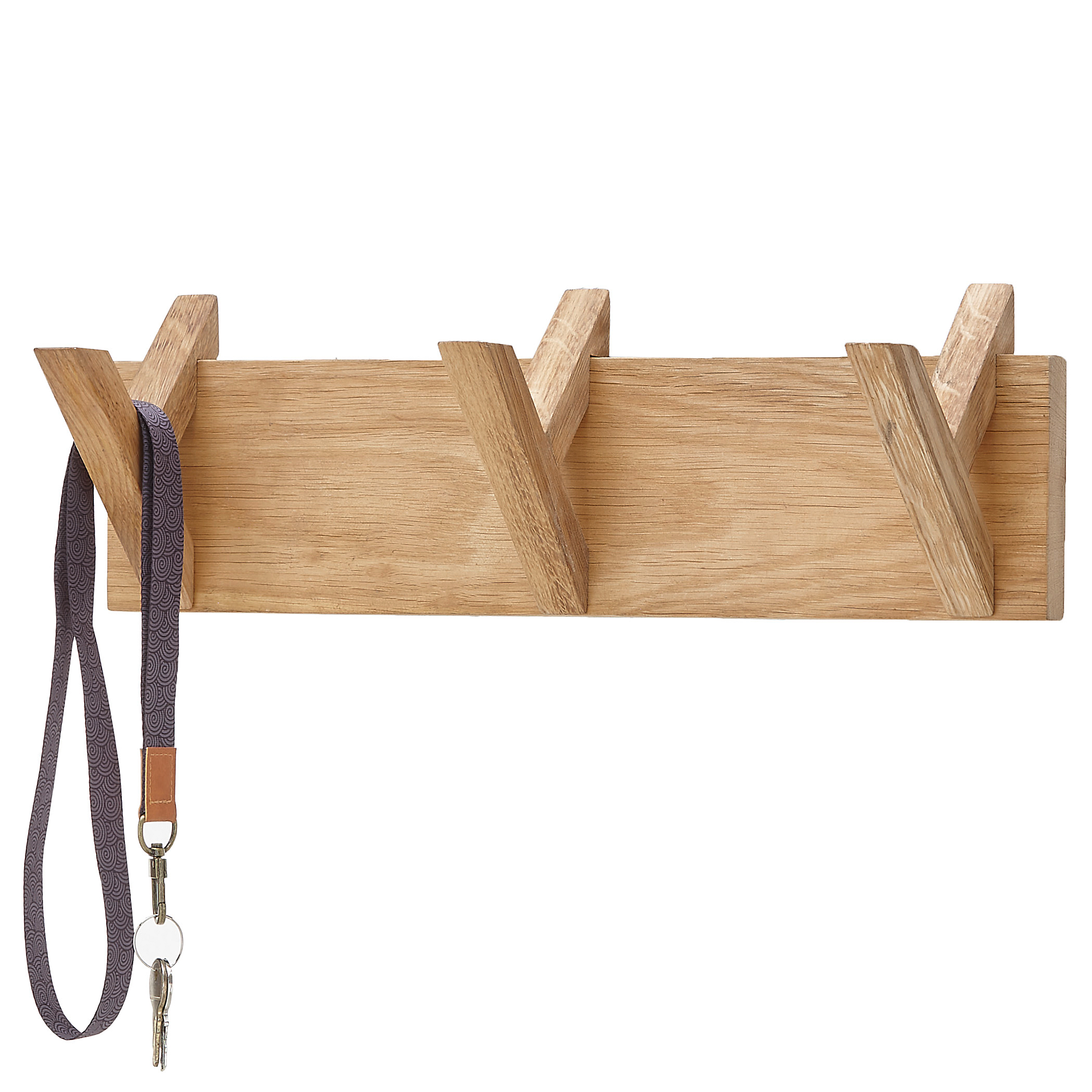 Cross Garderobenleiste Eiche 