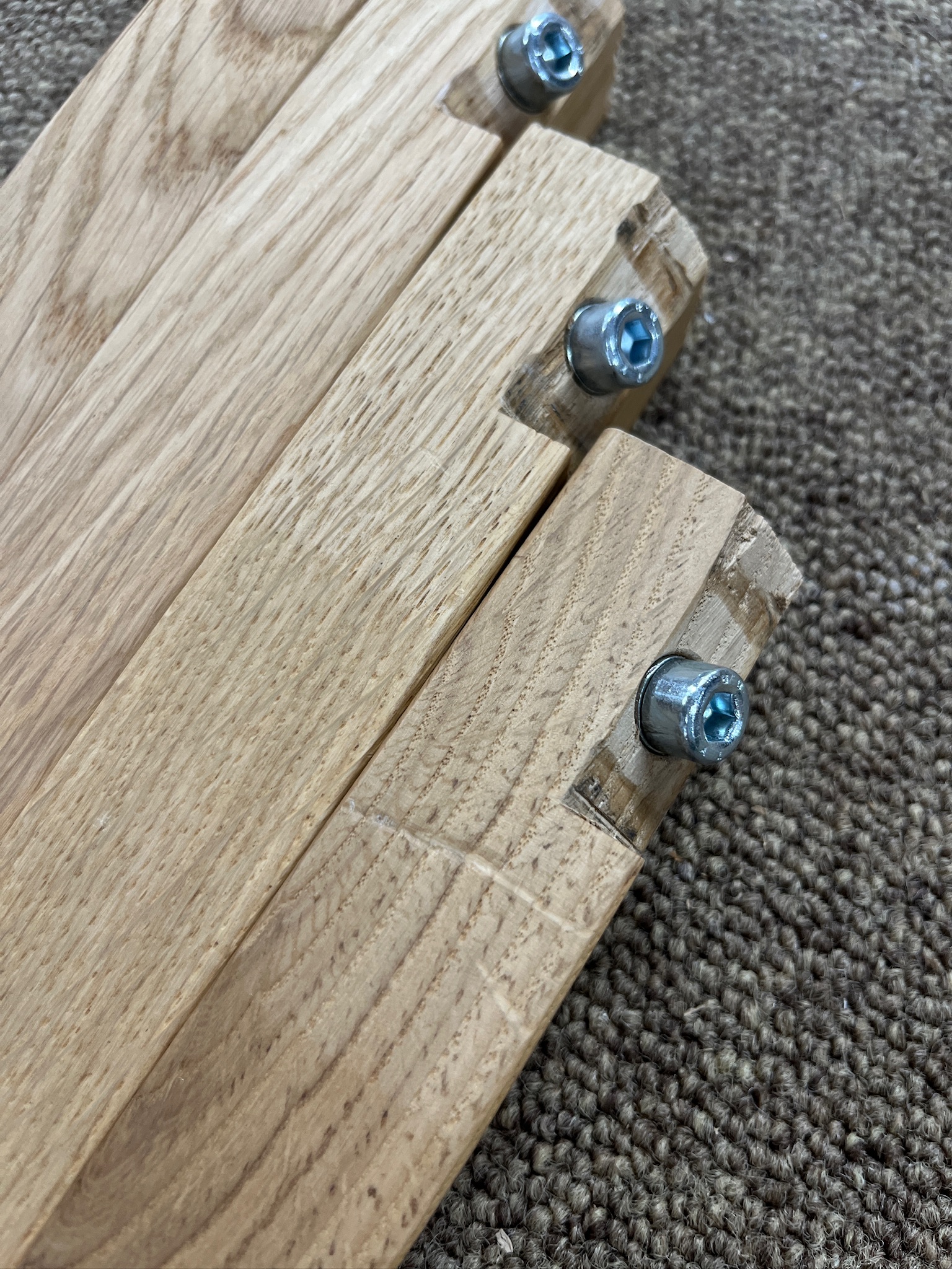 Beluga Hocker Holz Mushroom