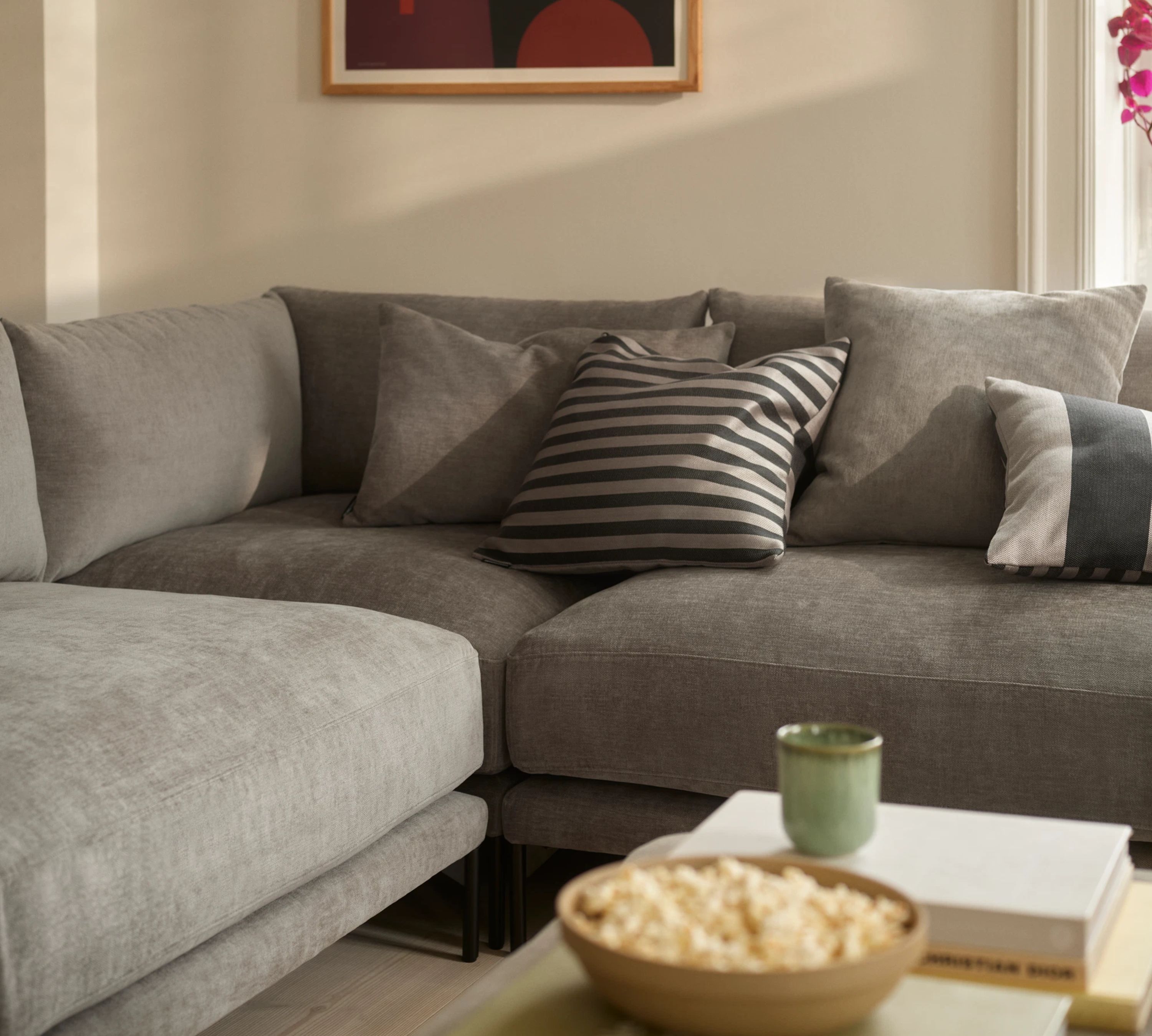 Vincent Corner Module Right Planet Grey Green