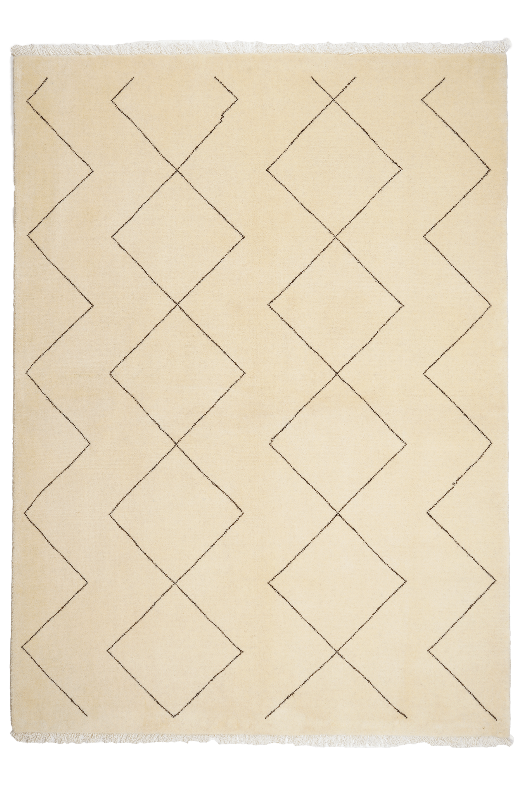 Gabbeh Basi Teppich Beige