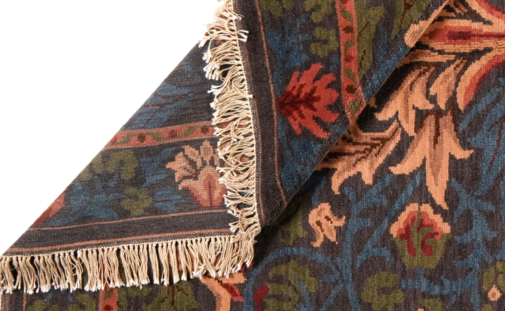 Nepal Sarita Wolle Schwarz