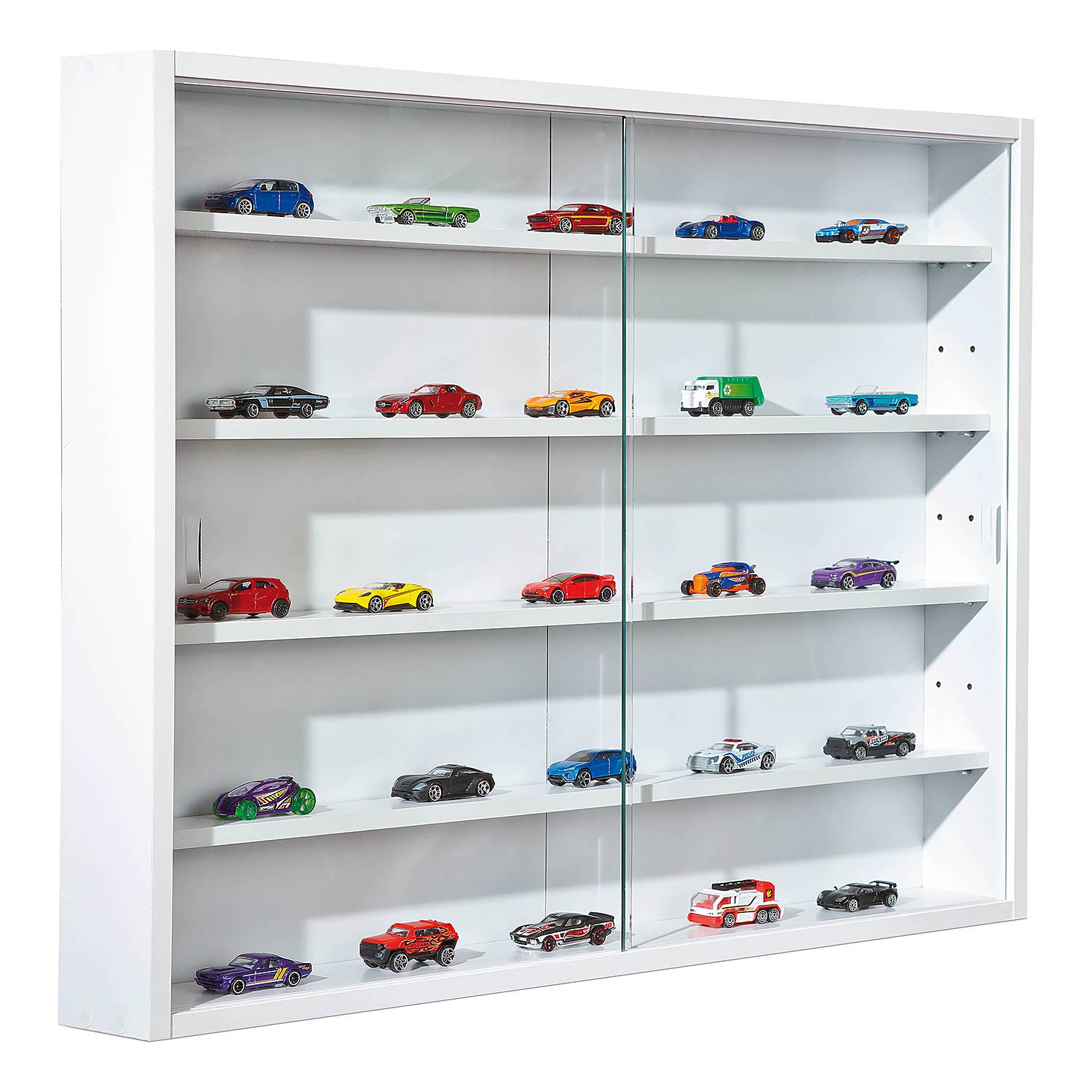 Hängevitrine Compilati Weiß