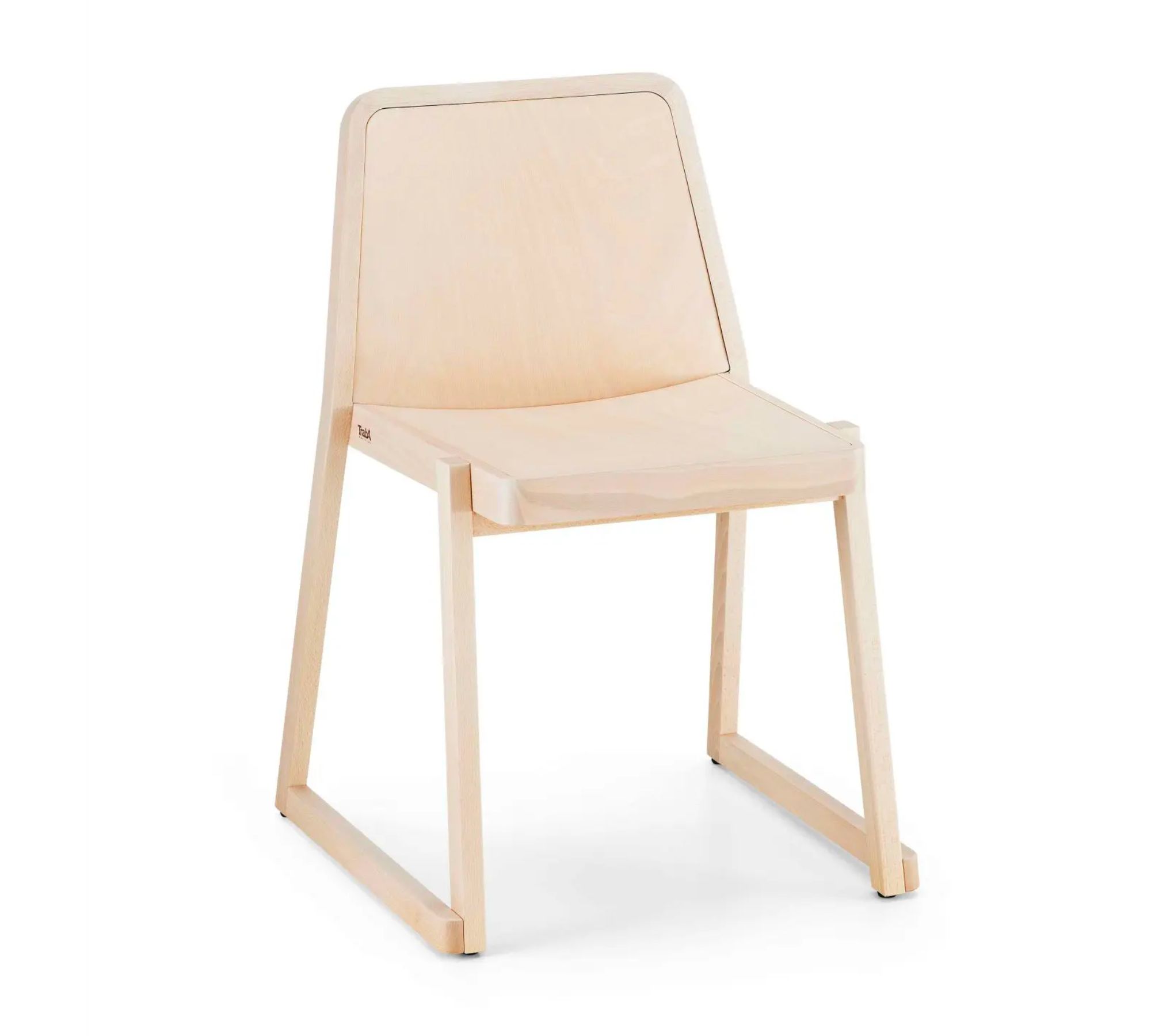 2x Roxanne Chair Wood Brown