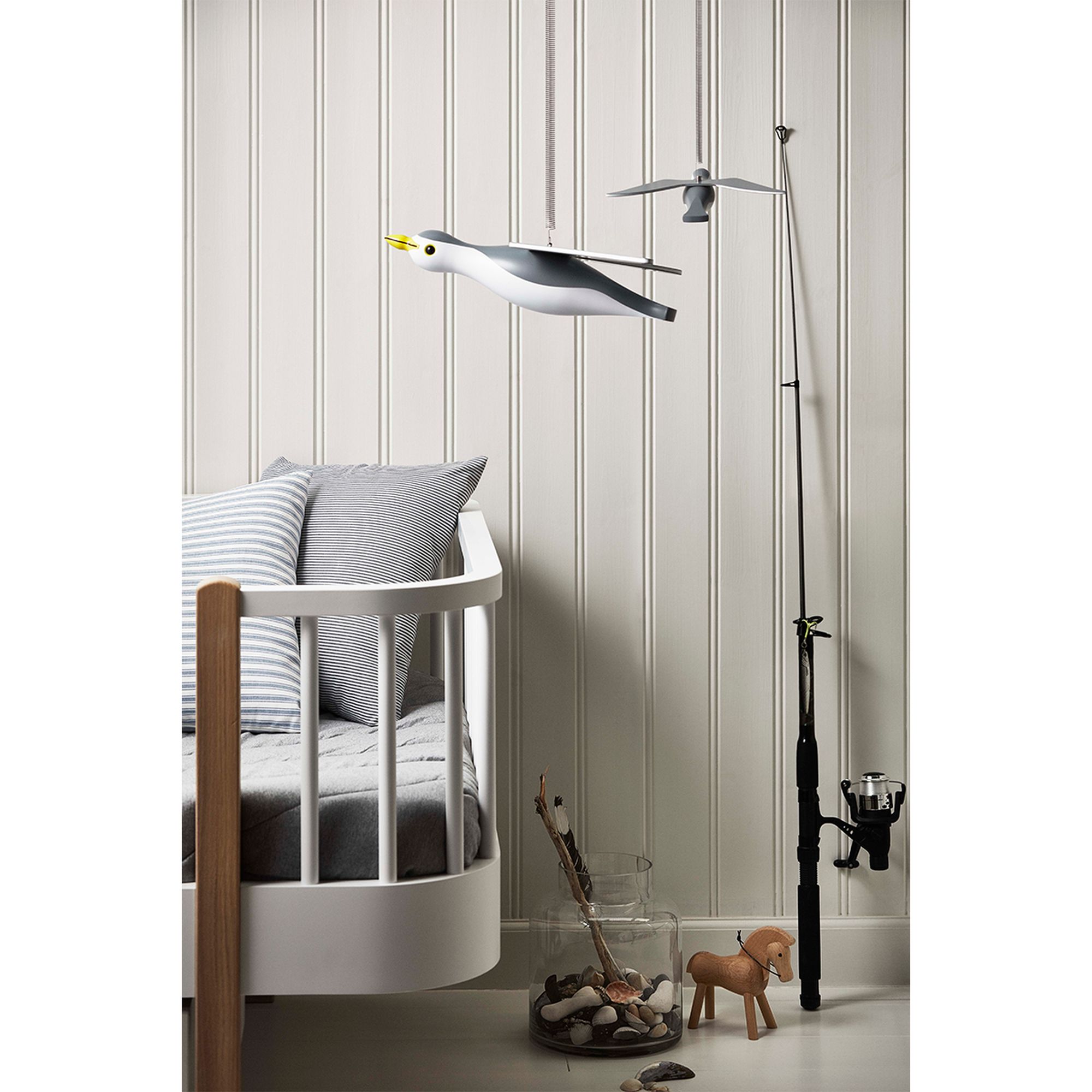 Möwe Mobile Grau