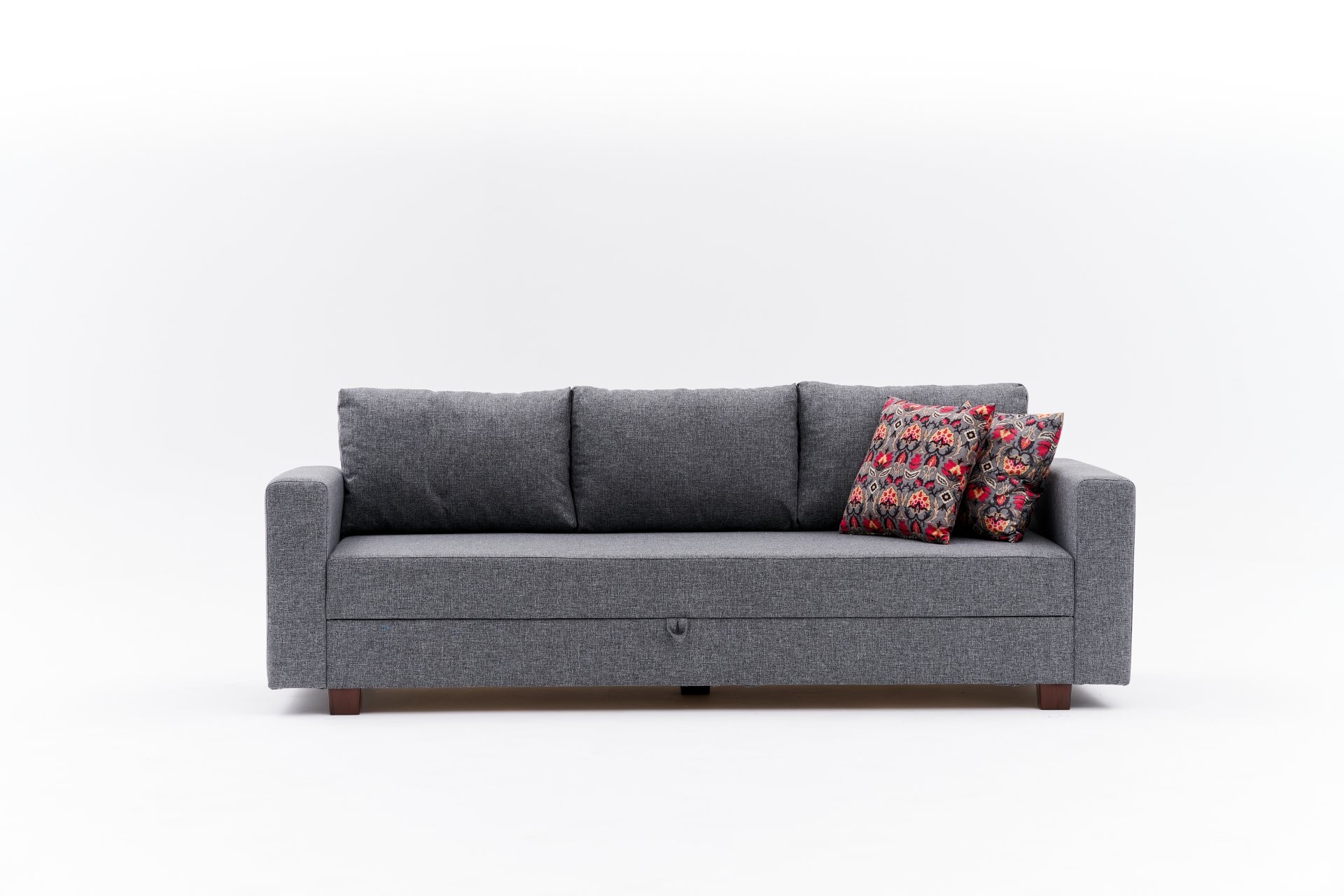 Aly Schlafsofa 3-Sitzer Grau