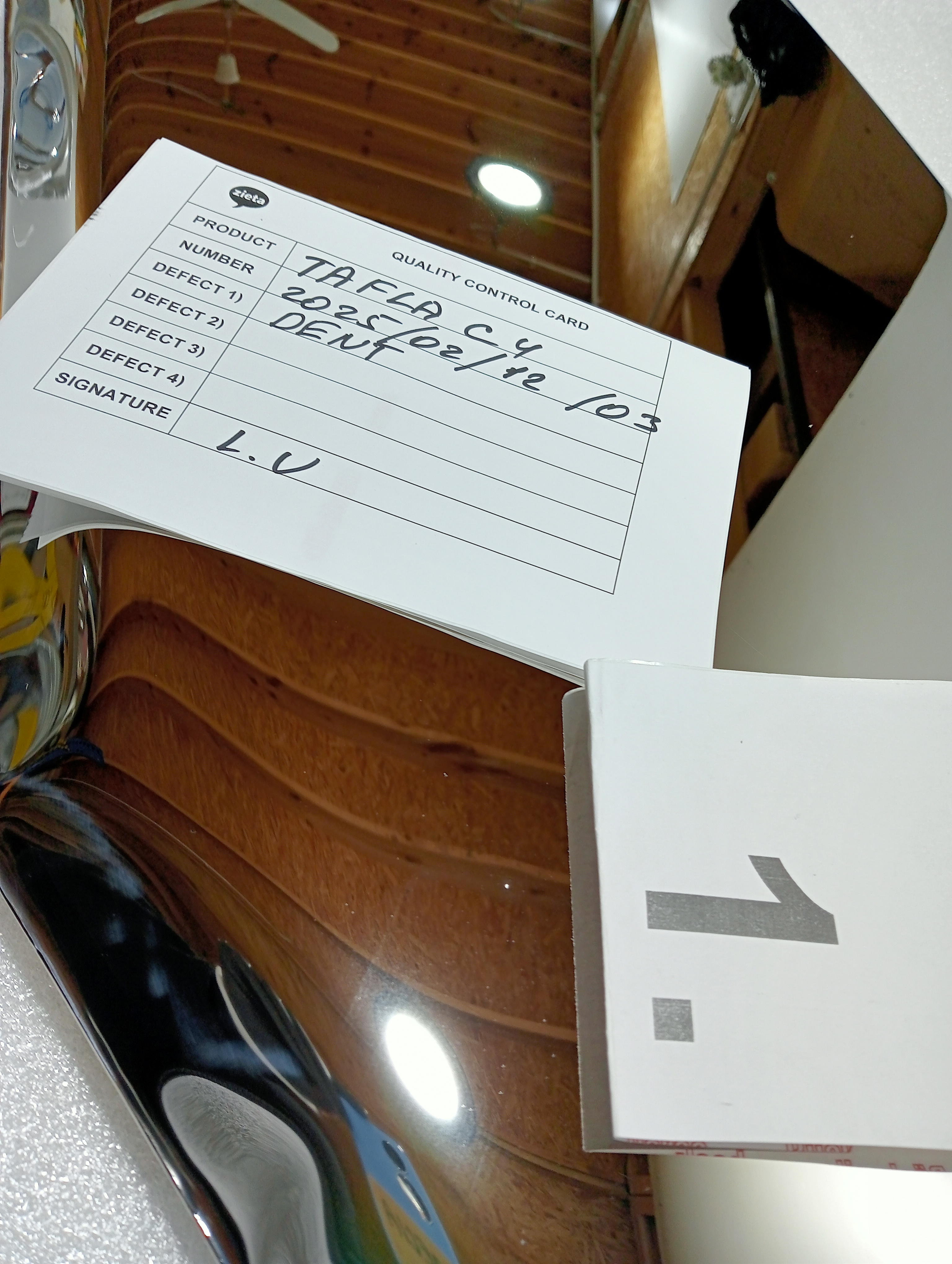 Table Mirror C4 Stainless Steel Inox Polished Silver