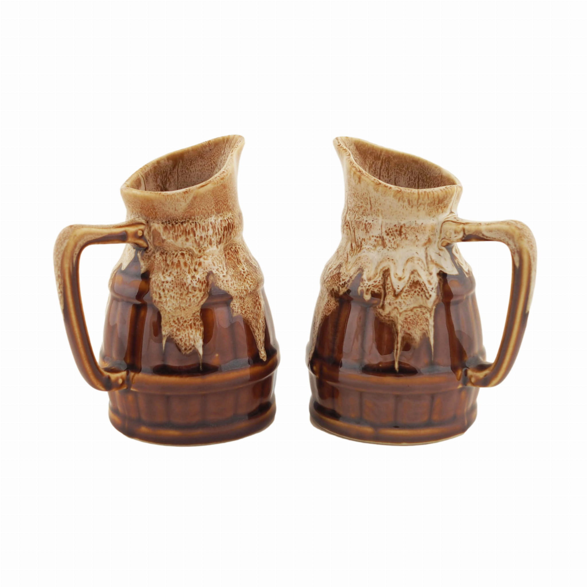 2x Cream pourer ceramic 1970s