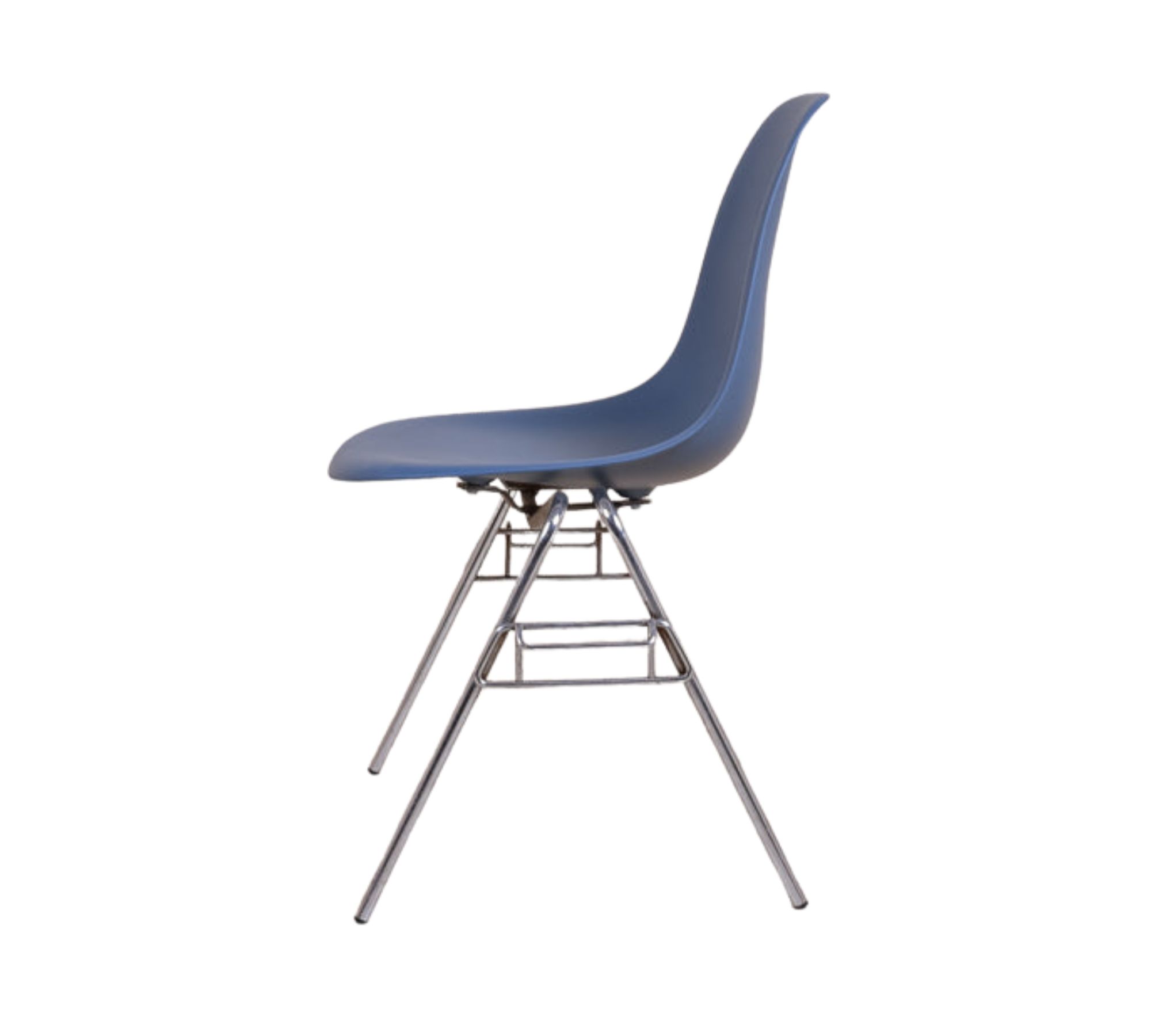 Eames DSS Plastic Side Chair Meerblau