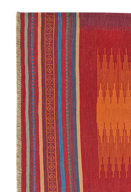 Kilim Gashgai Teppich Mehrfarbig