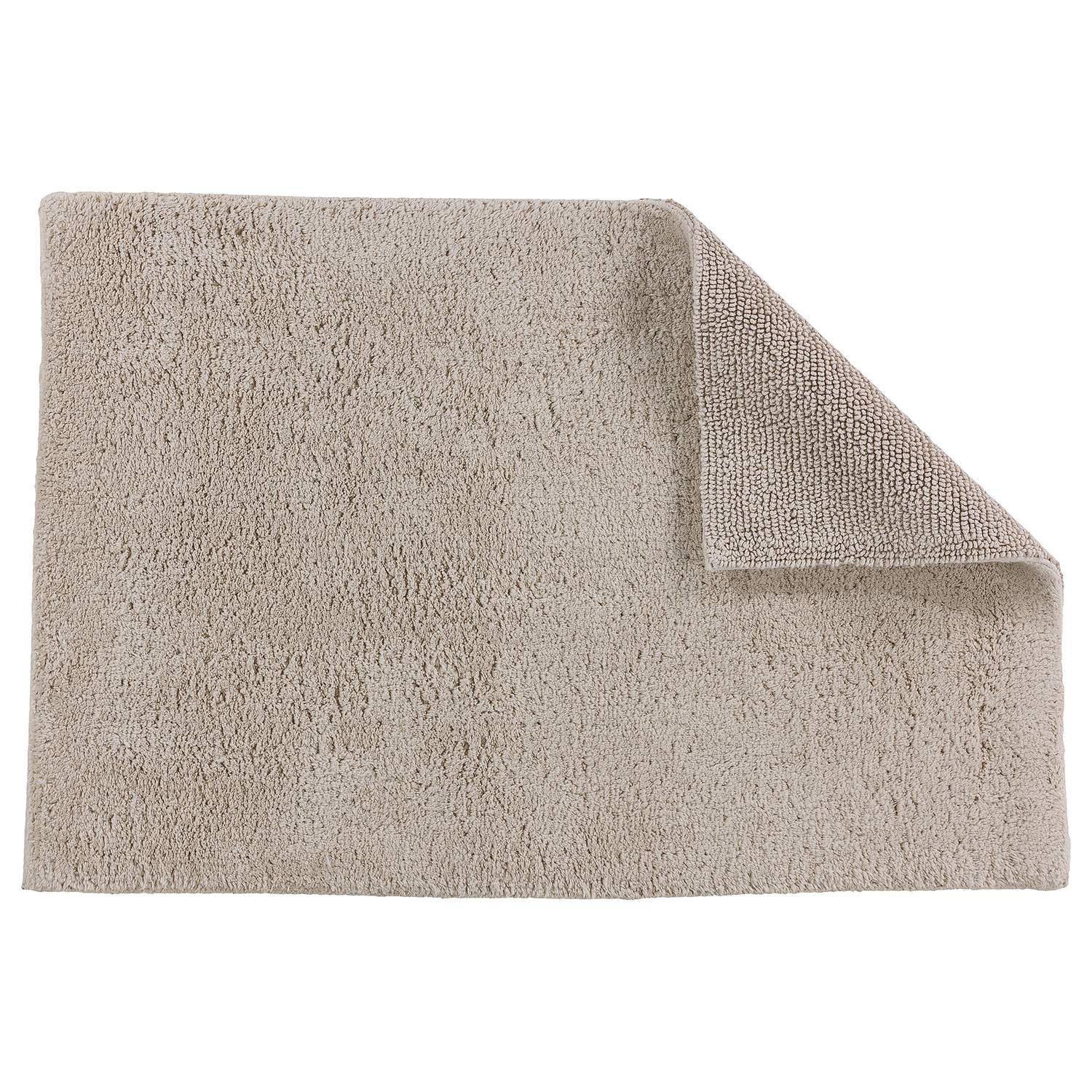 Bahamas I Badteppich Baumwolle Beige 60 x 90 cm