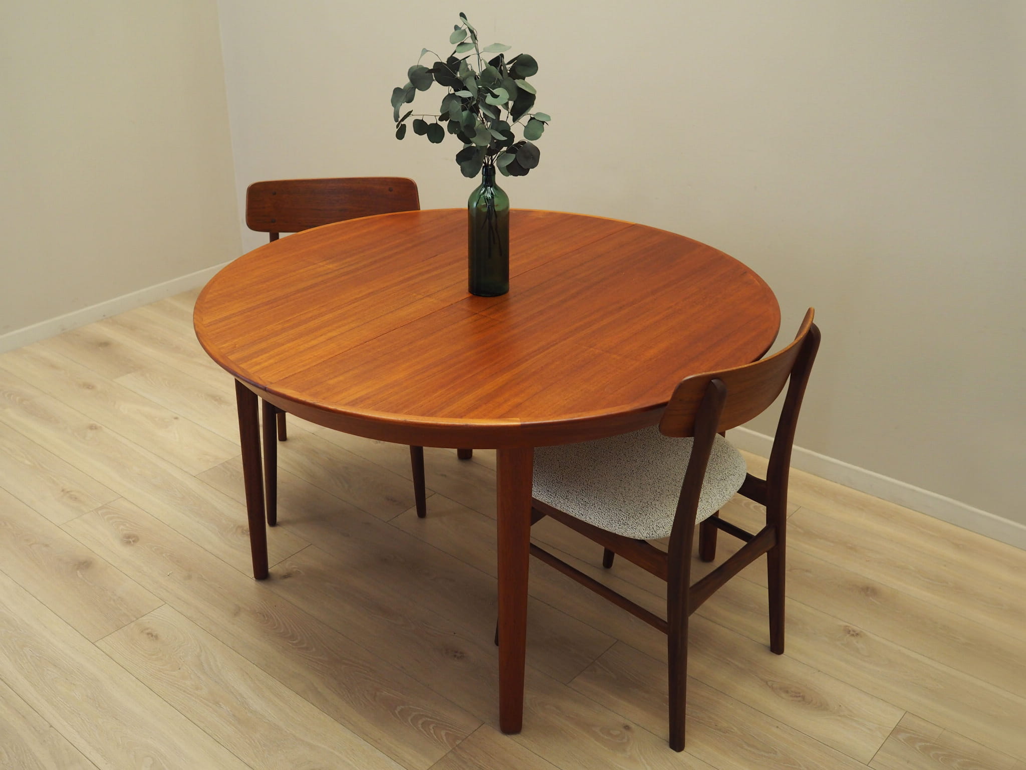 Dining table teak 1960s 122cm