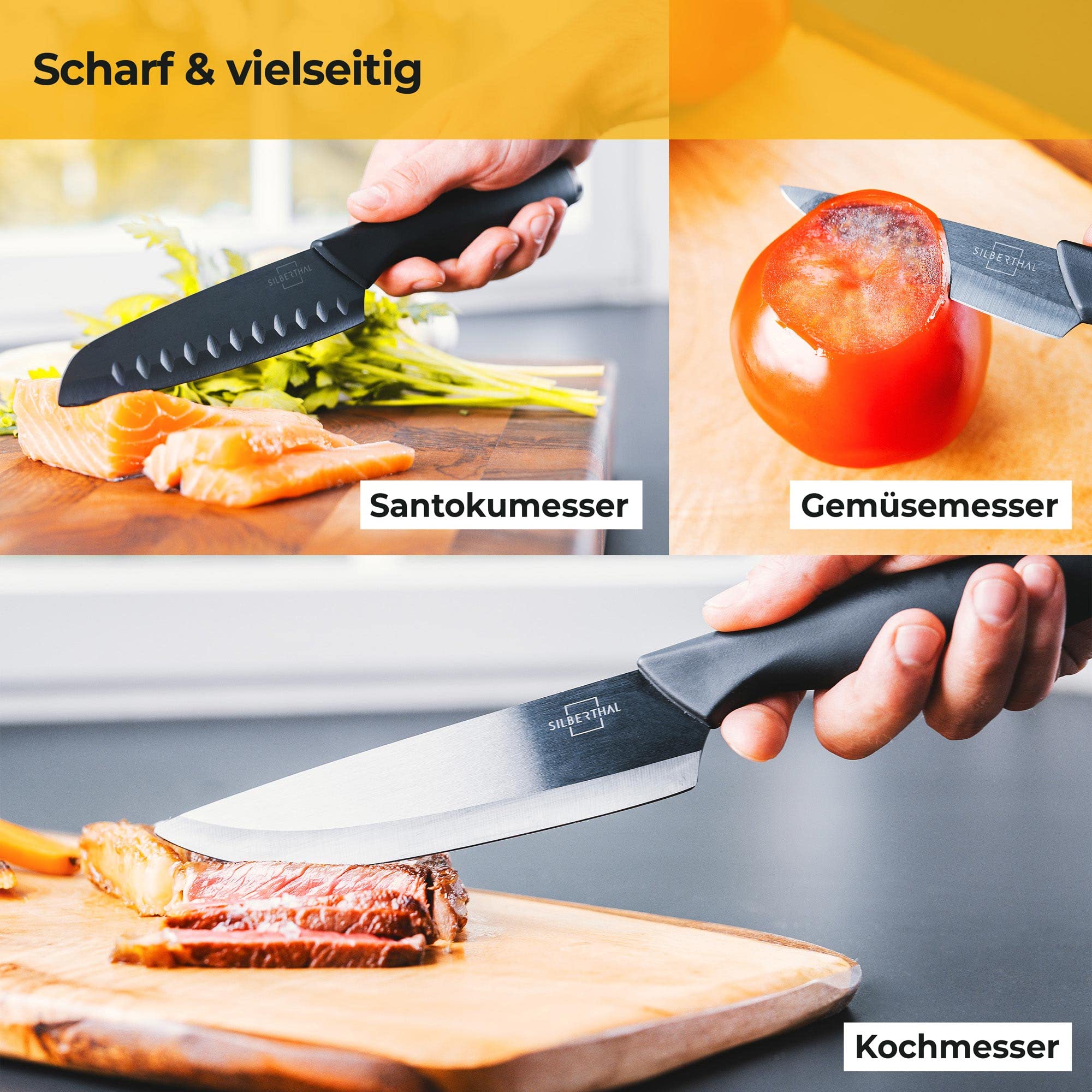 Keramikmesser Set 3 Stück
