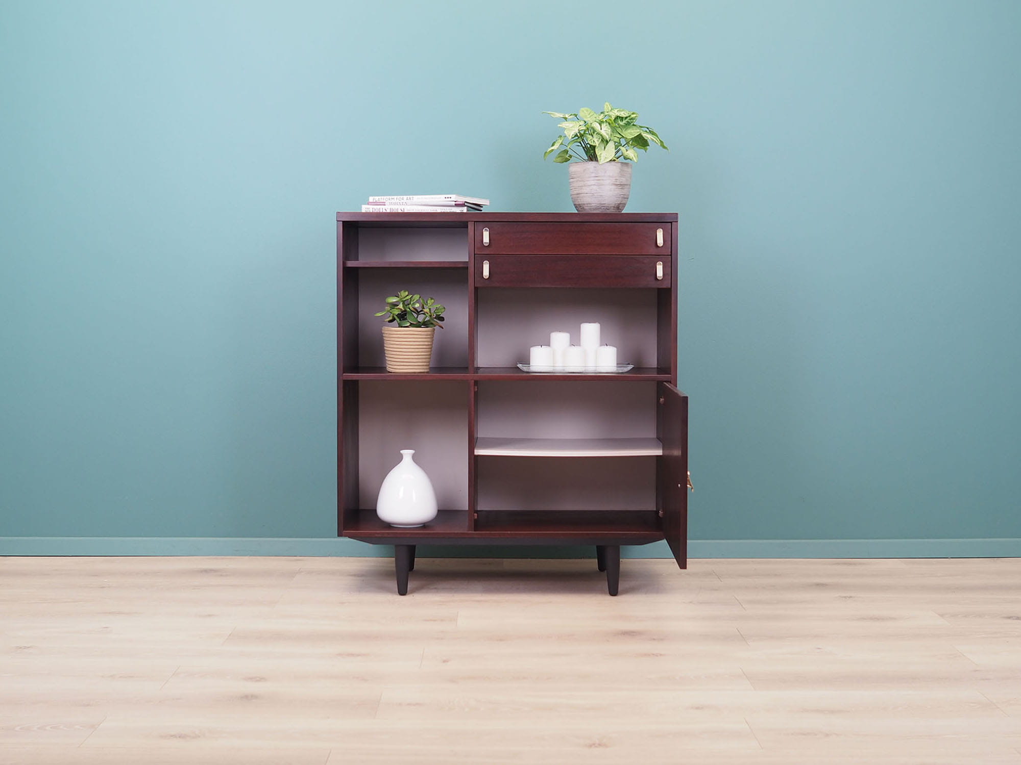 Mahogany Schrank 1960 Jahre