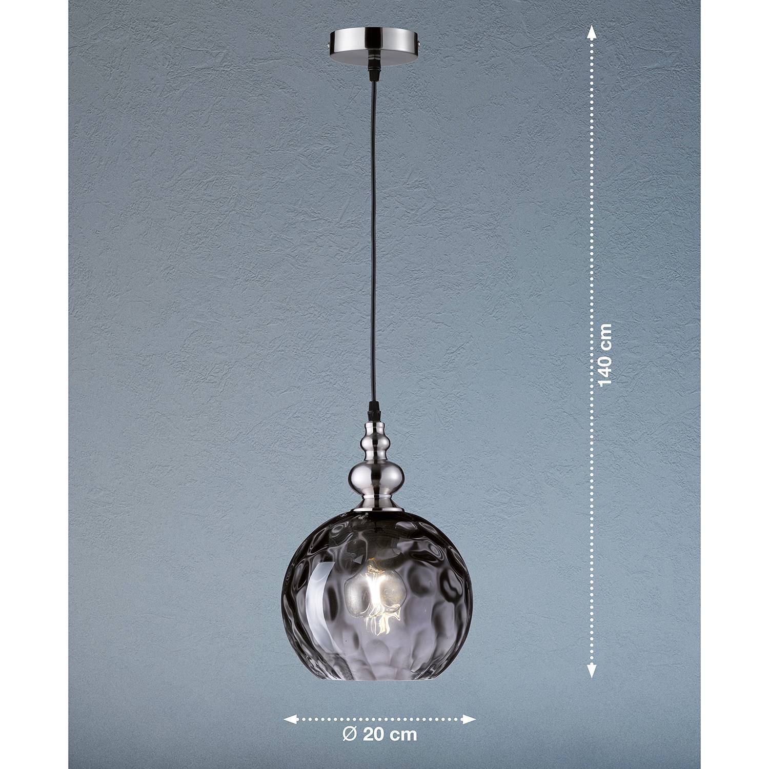 Pendant lamp Uller Black