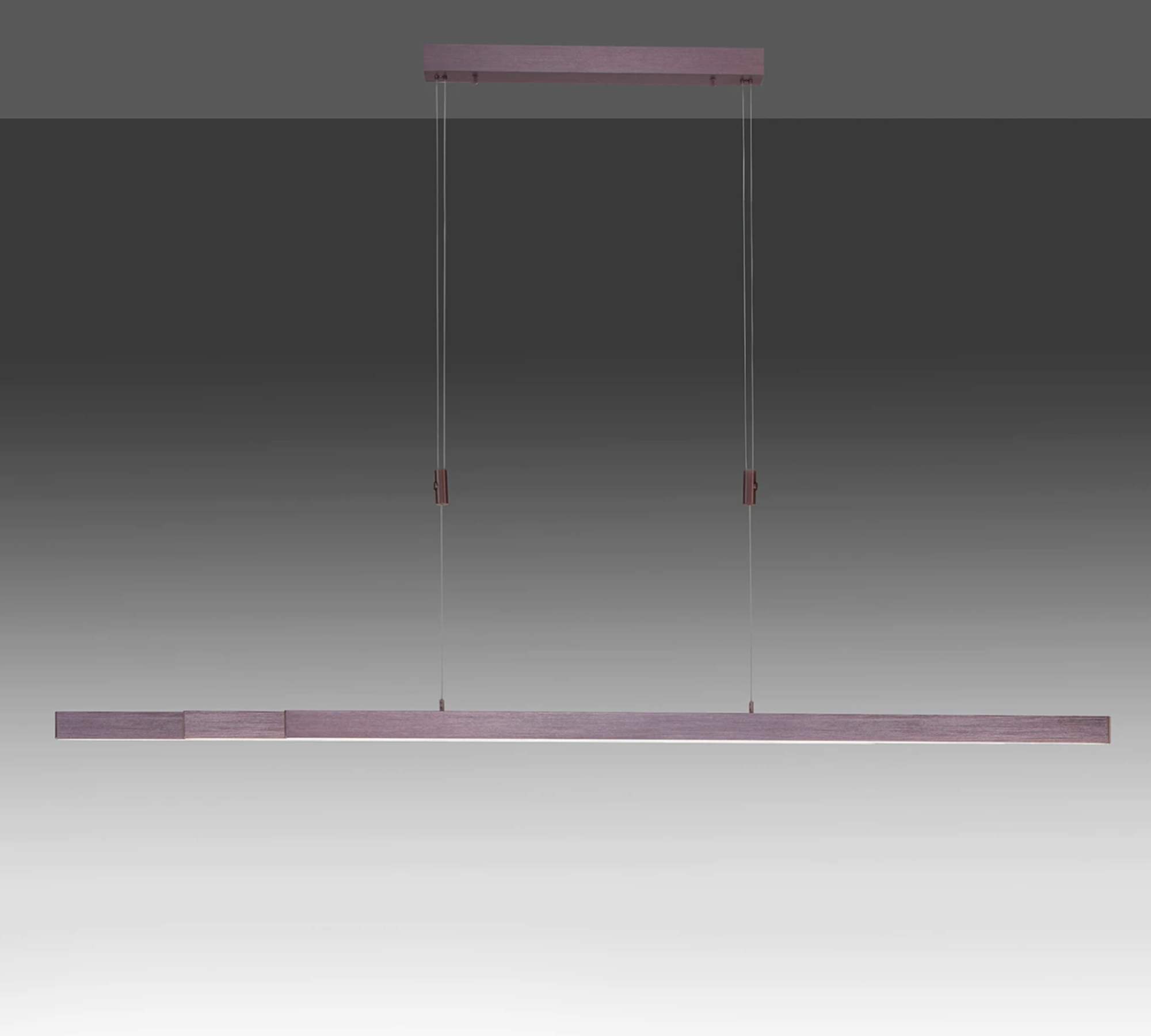 LED Pendelleuchte 3-flammig Aluminium