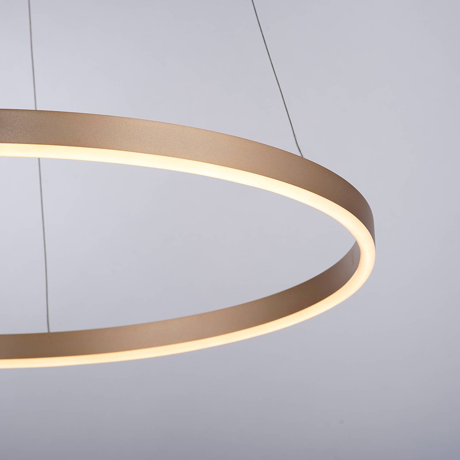 LED pendant light Ritus Type B Plastic Aluminum Brass