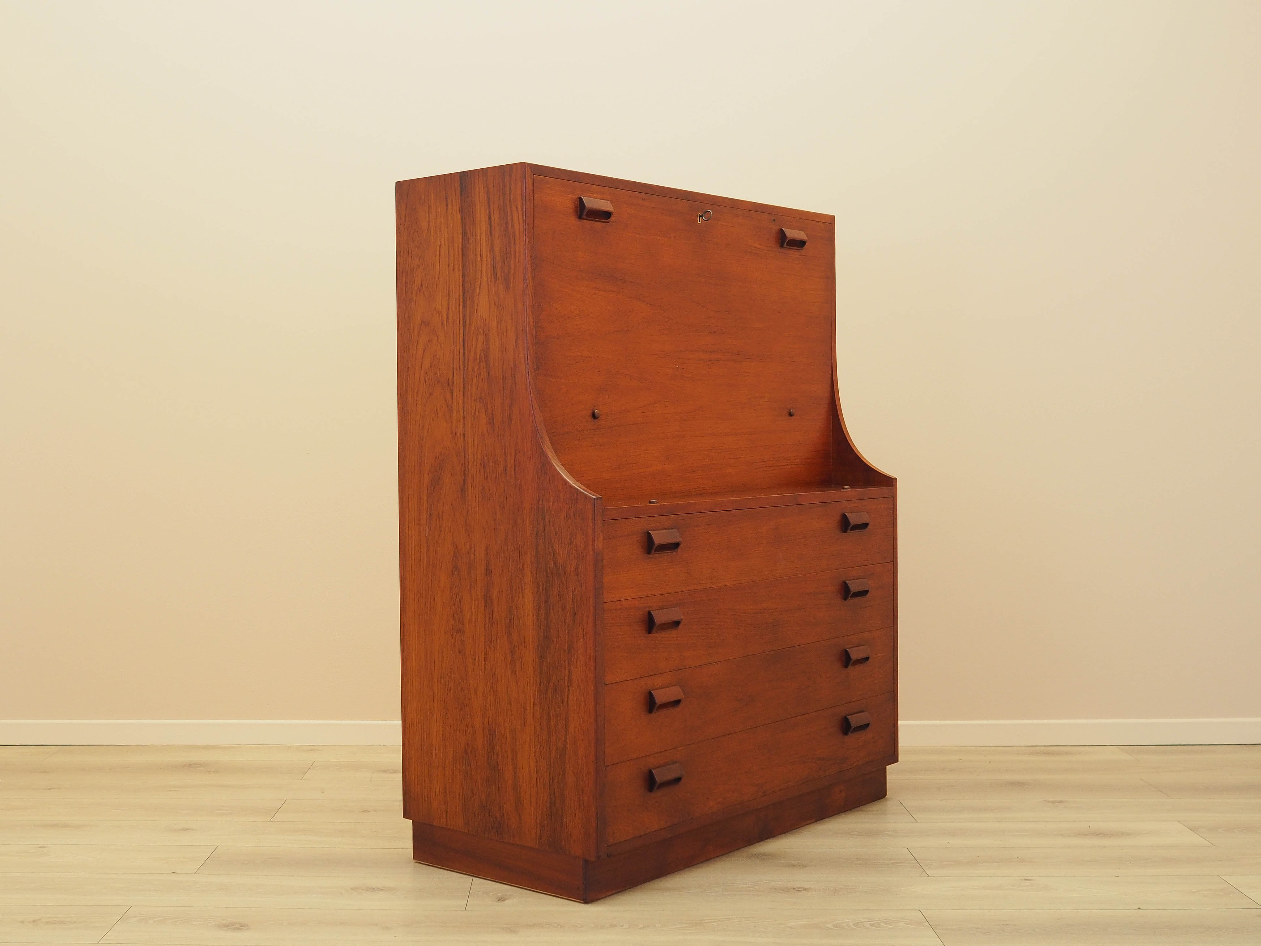 Teak secretary desk