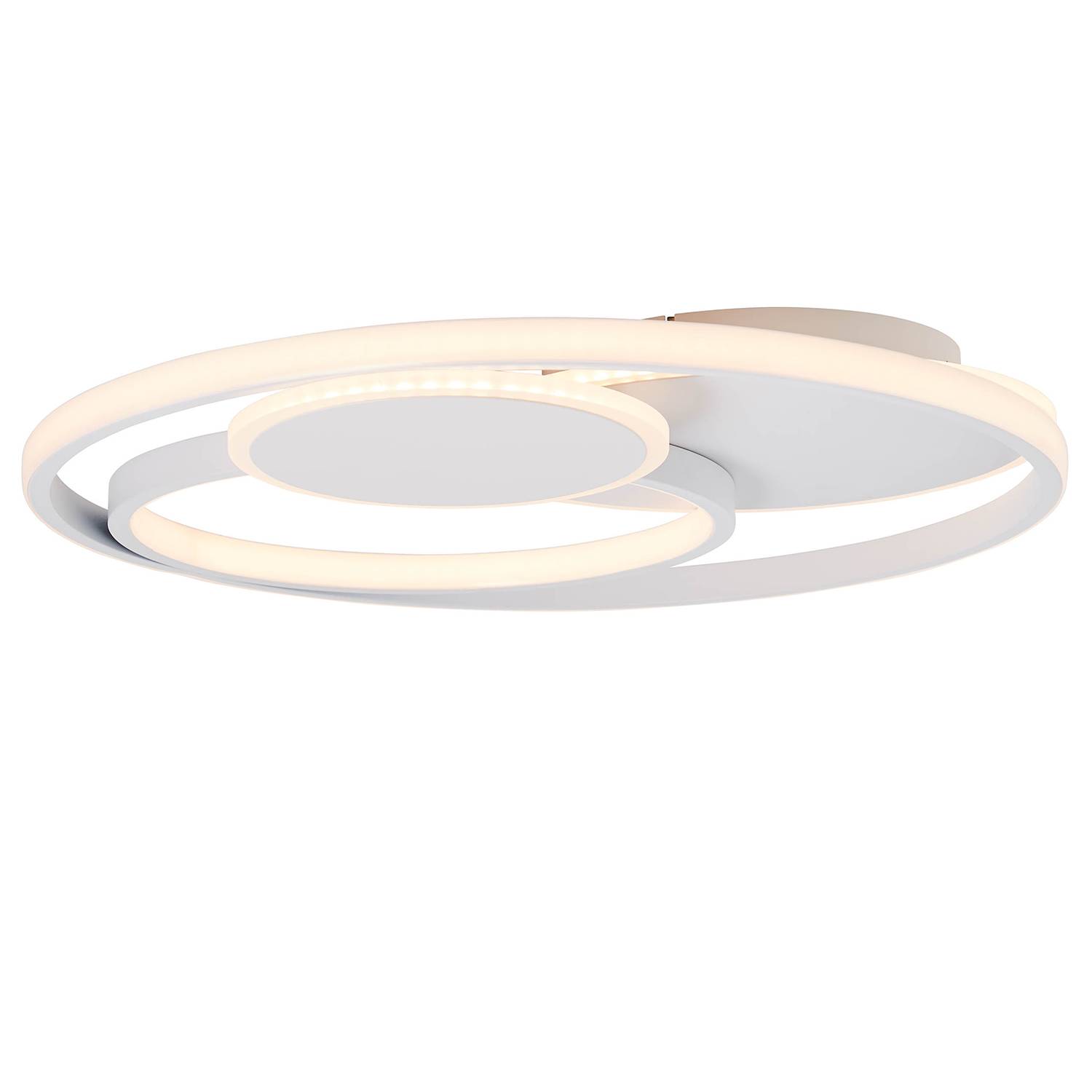 1-Flammig LED-Deckenleuchte Runda Silikon Aluminium Weiß