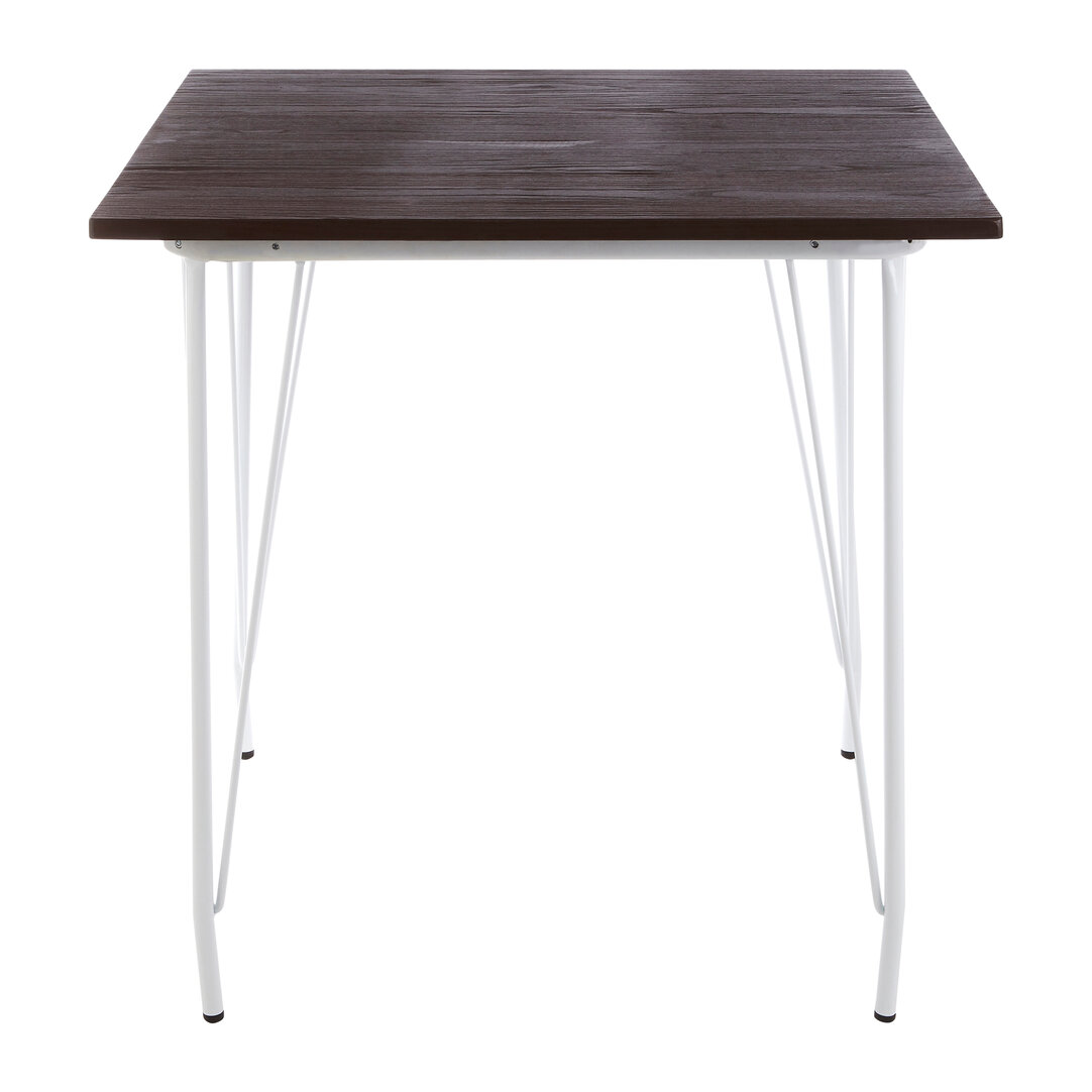 District Grey Metall und Elmholz Tisch
