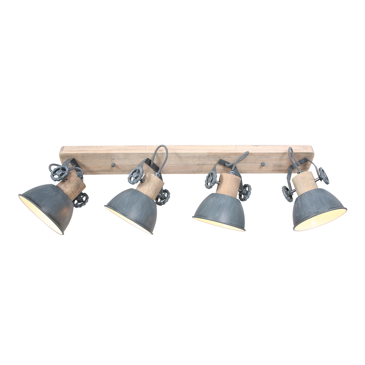 Deckenleuchte Gearwood IV Grau