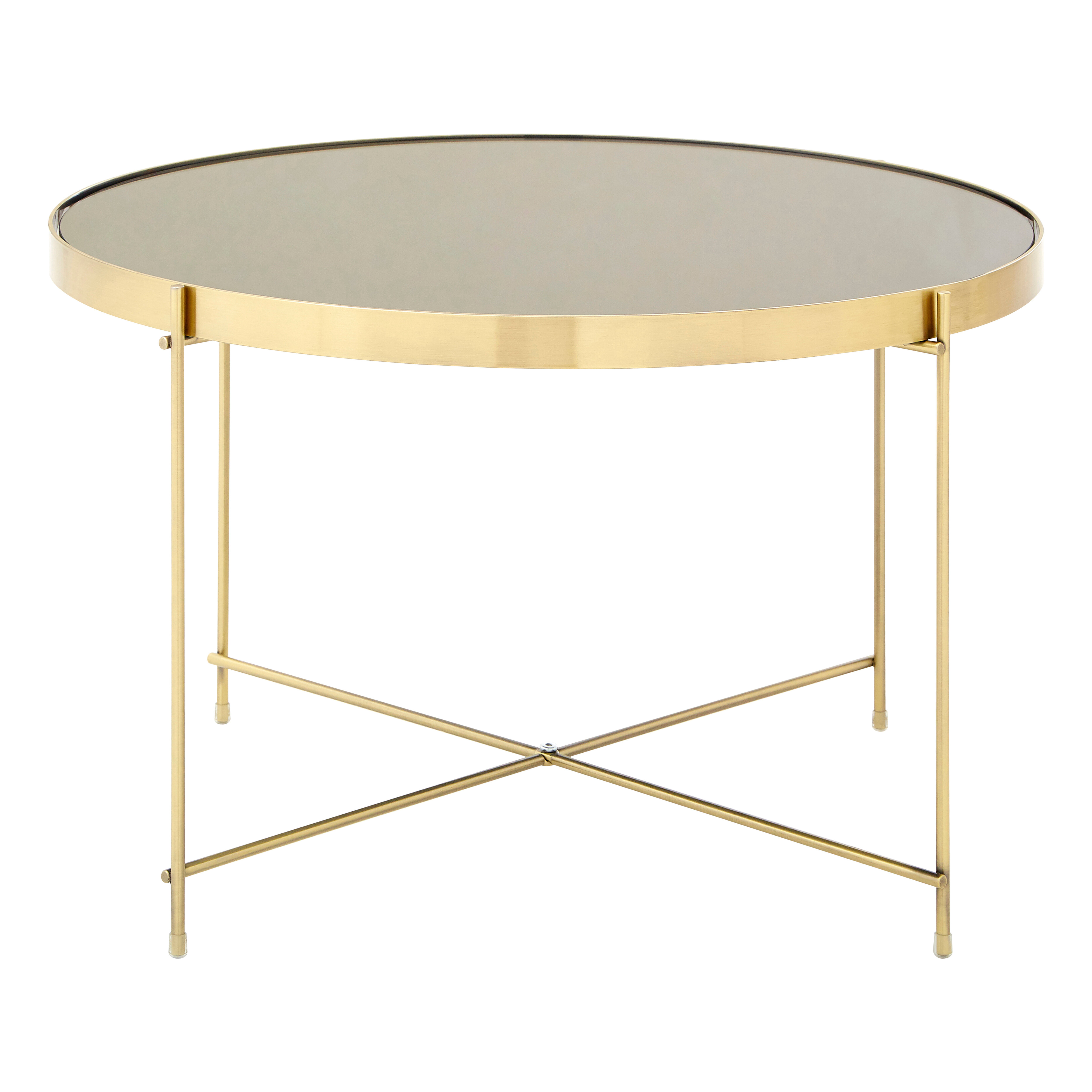 Allure Gebürstete Bronze Groß Beistelltisch