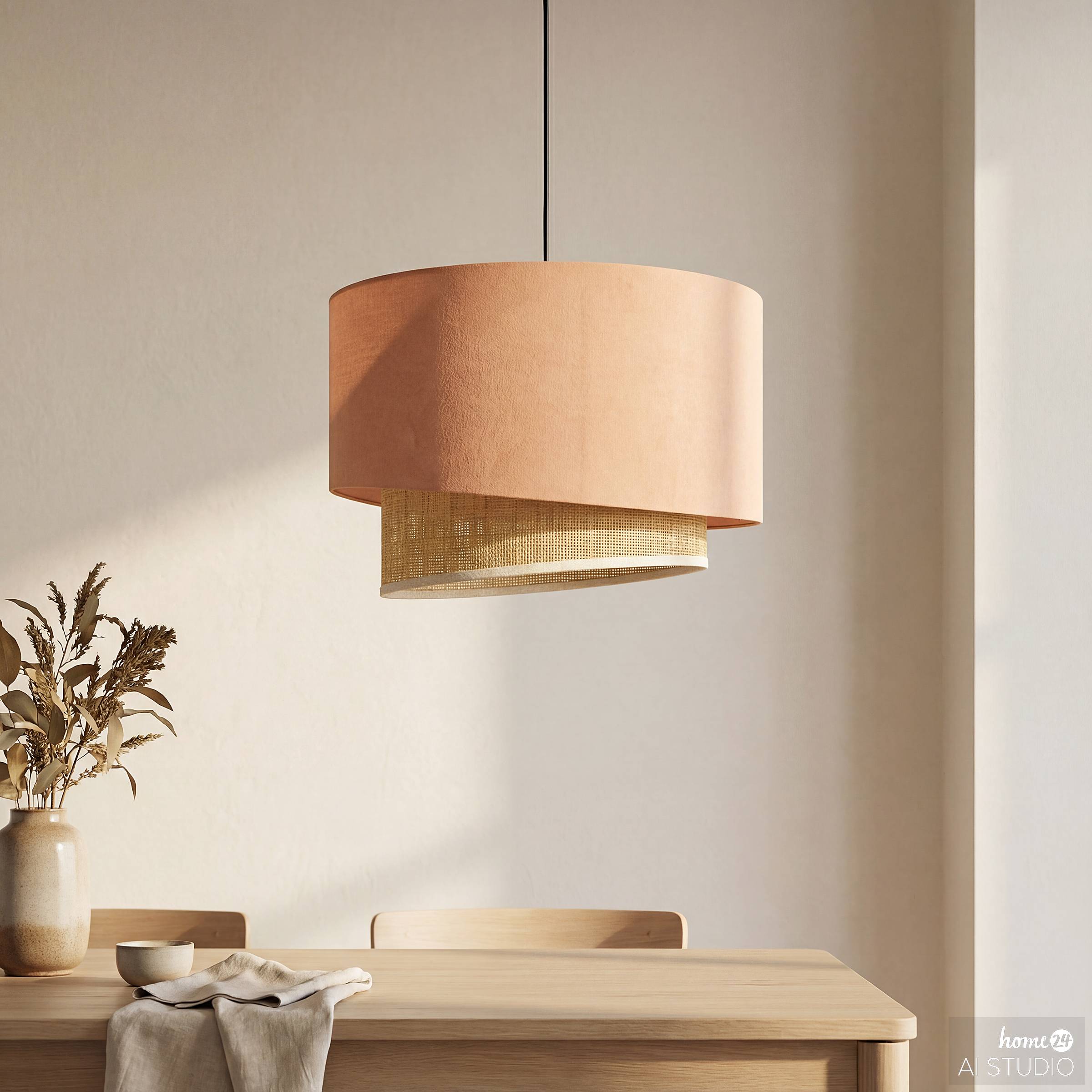 OKO Typ B Pendelleuchte 1-flammig Rattan 