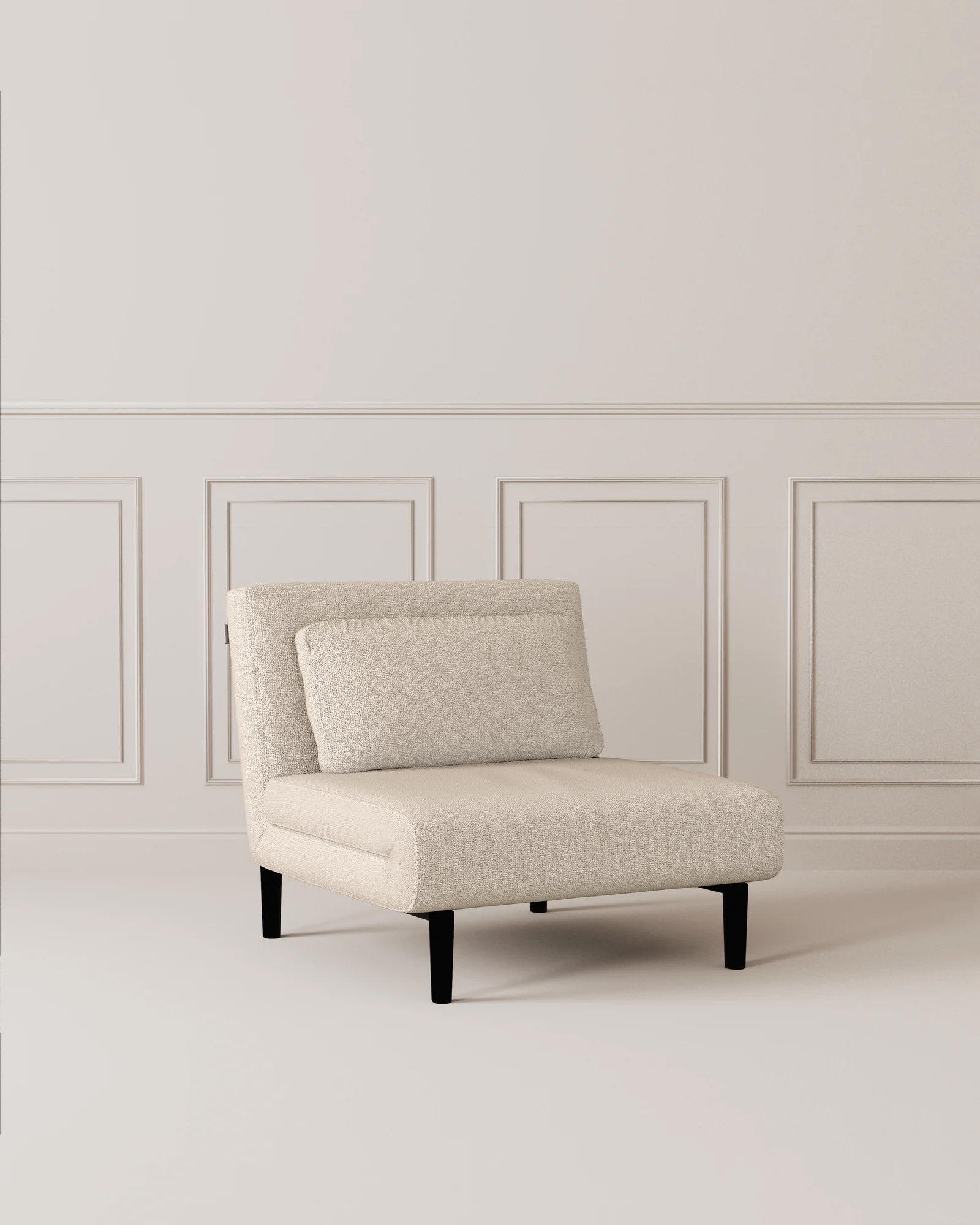 Ormen Schlafsessel Creme 90x200cm