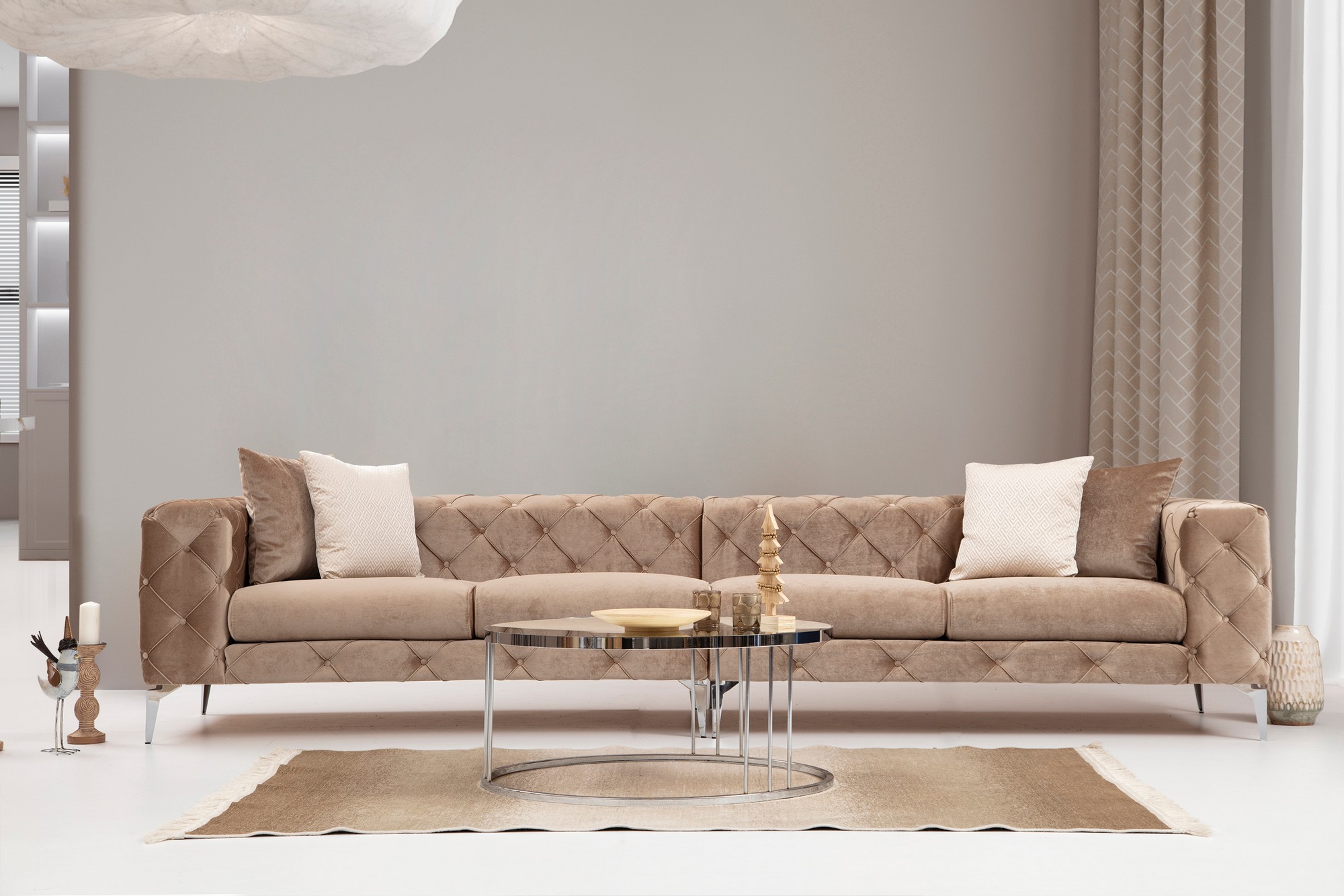 Como Sofa 4-seater Beige
