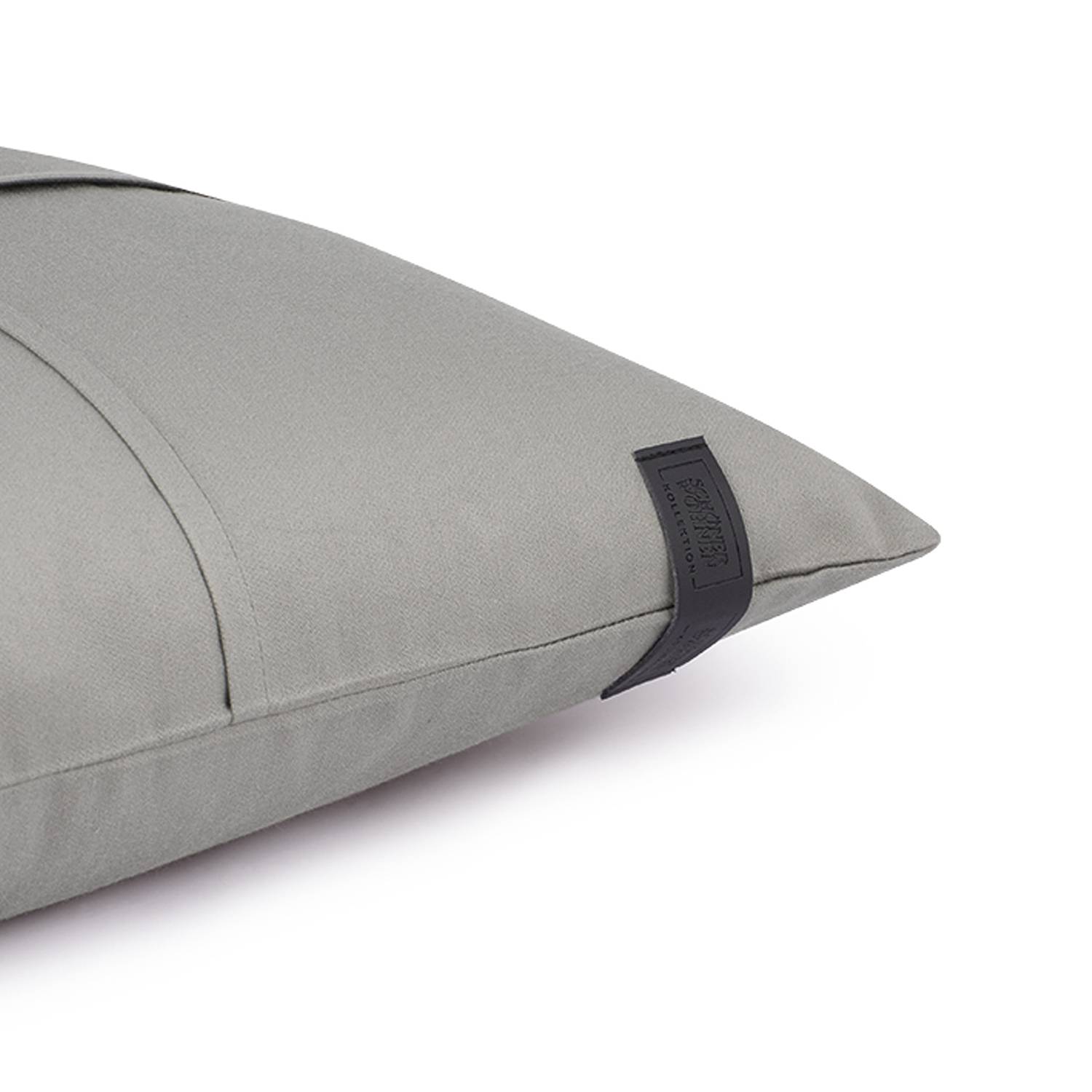 Soft I Kissenbezug Baumwolle Polyester Grau