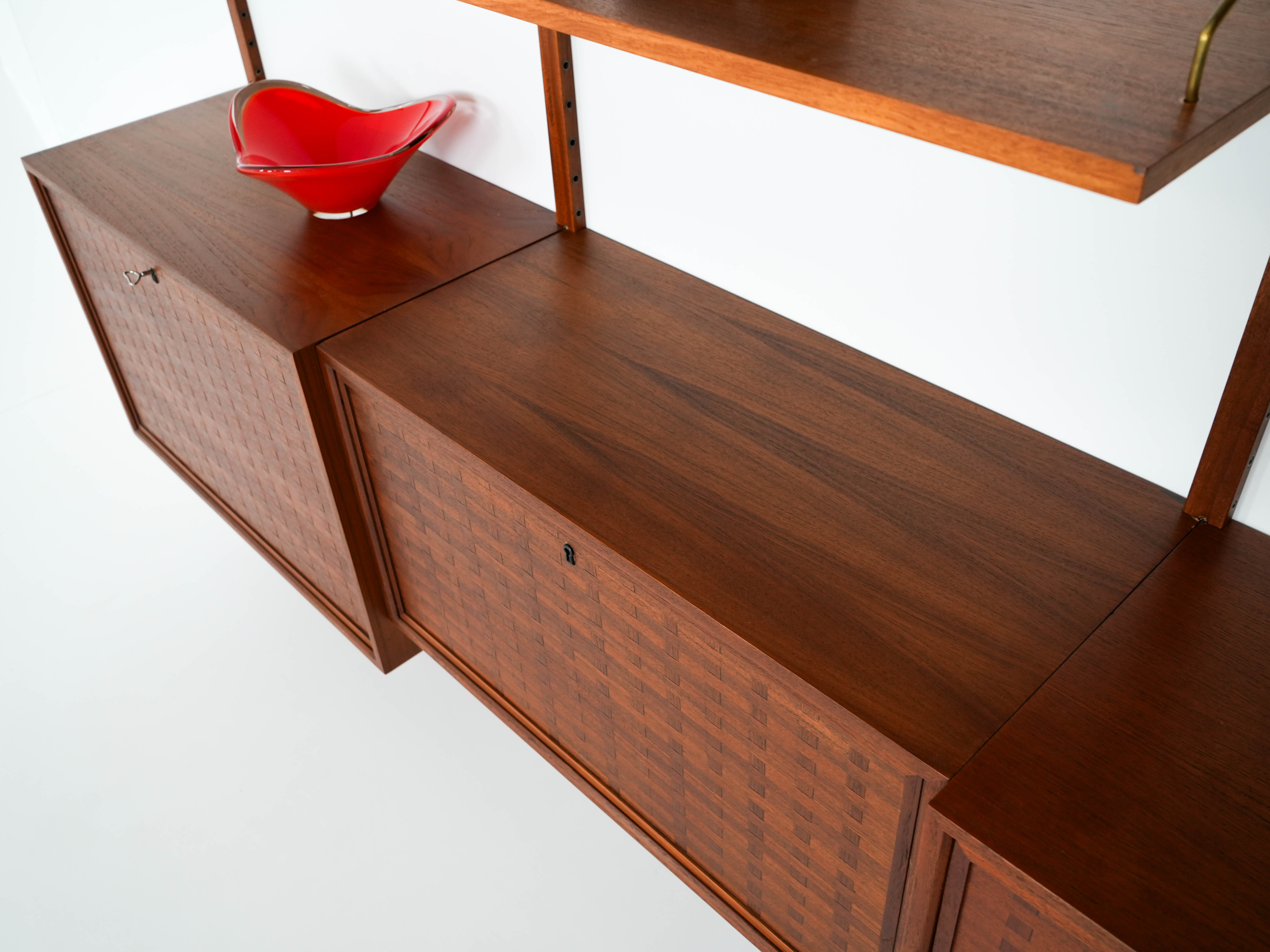 Teak Wood Shelf 1960s