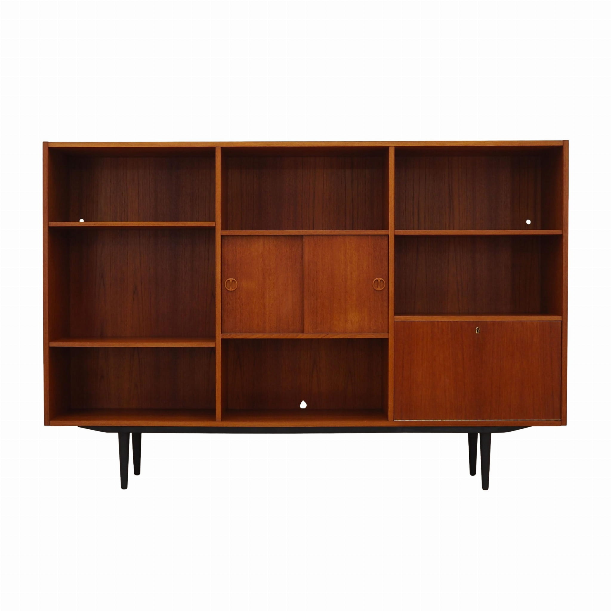 Libreria in teak anni '70